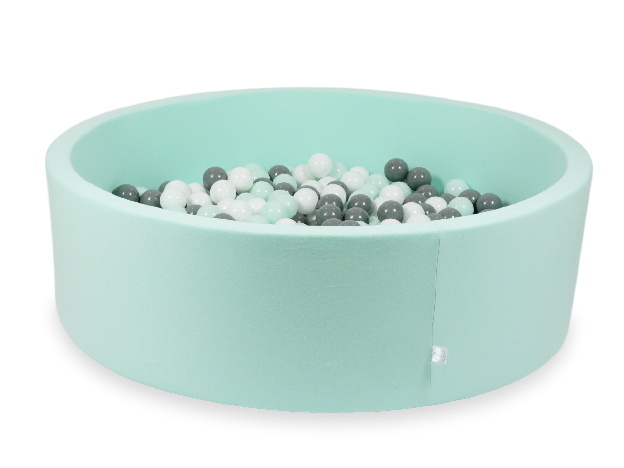 Piscine à balles en menthe 130x40 cm avec 700 balles