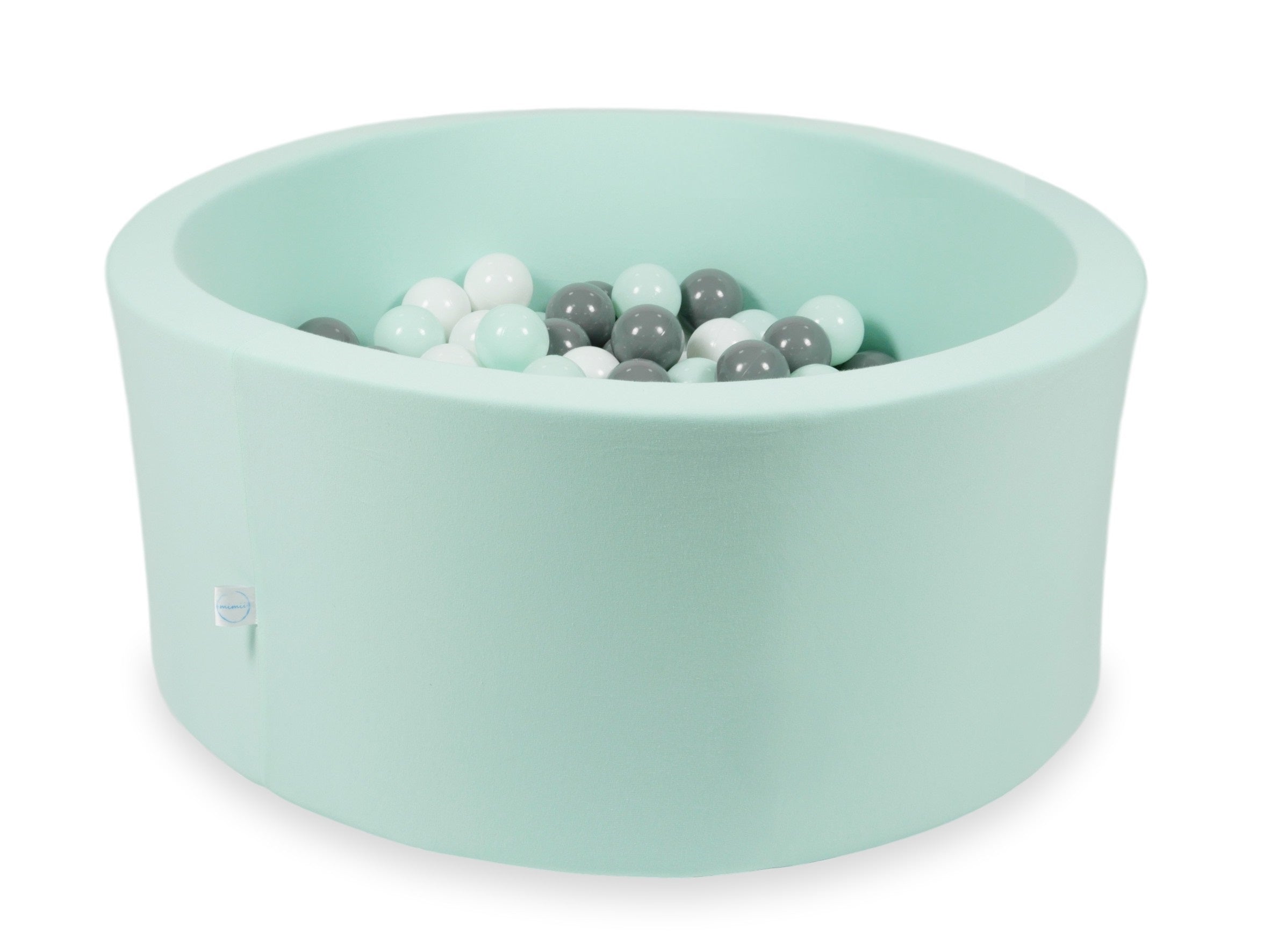 Piscine à balles en menthe 90x40 cm avec 300 balles