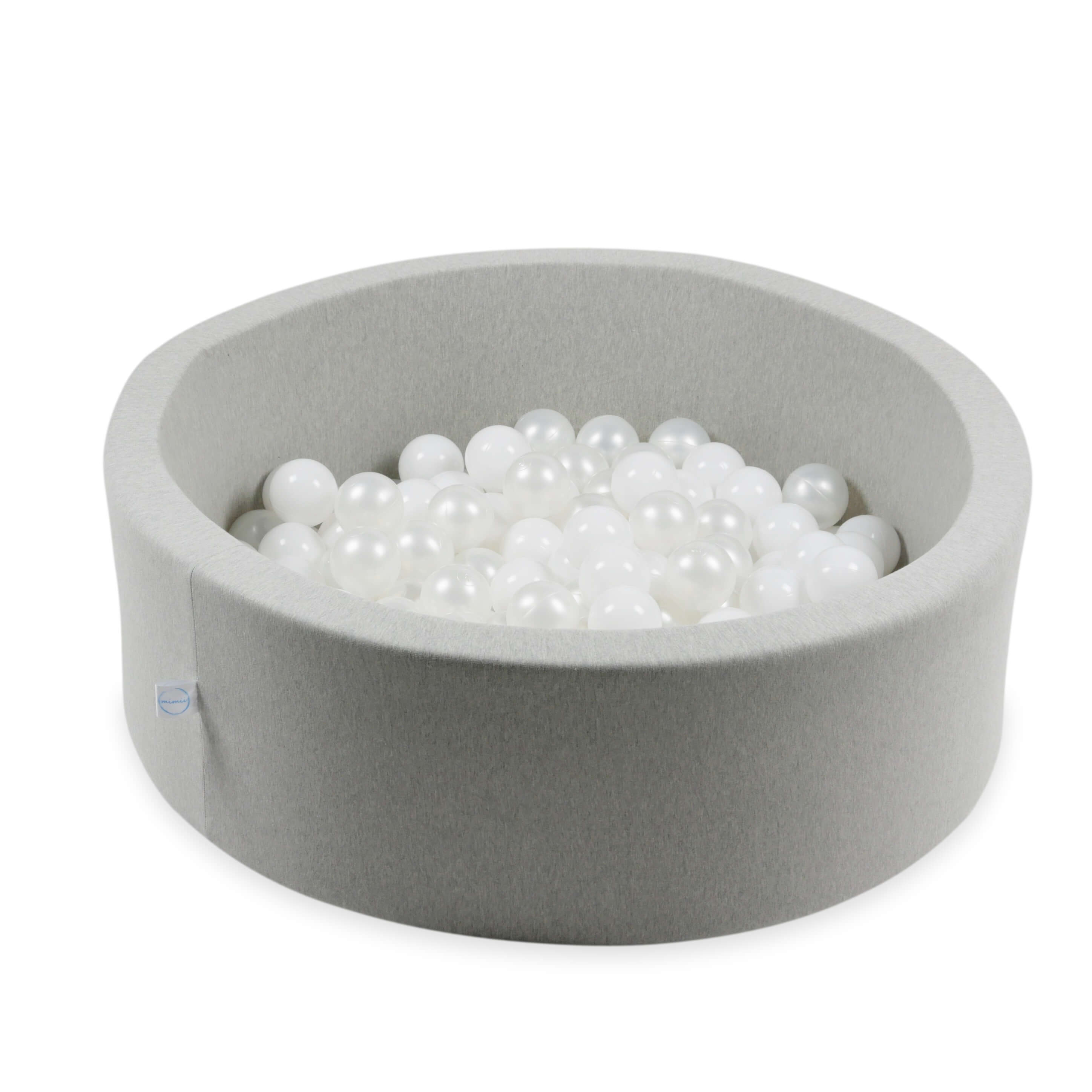 Balles de jeu ø7cm 25 pièces blanc, perle