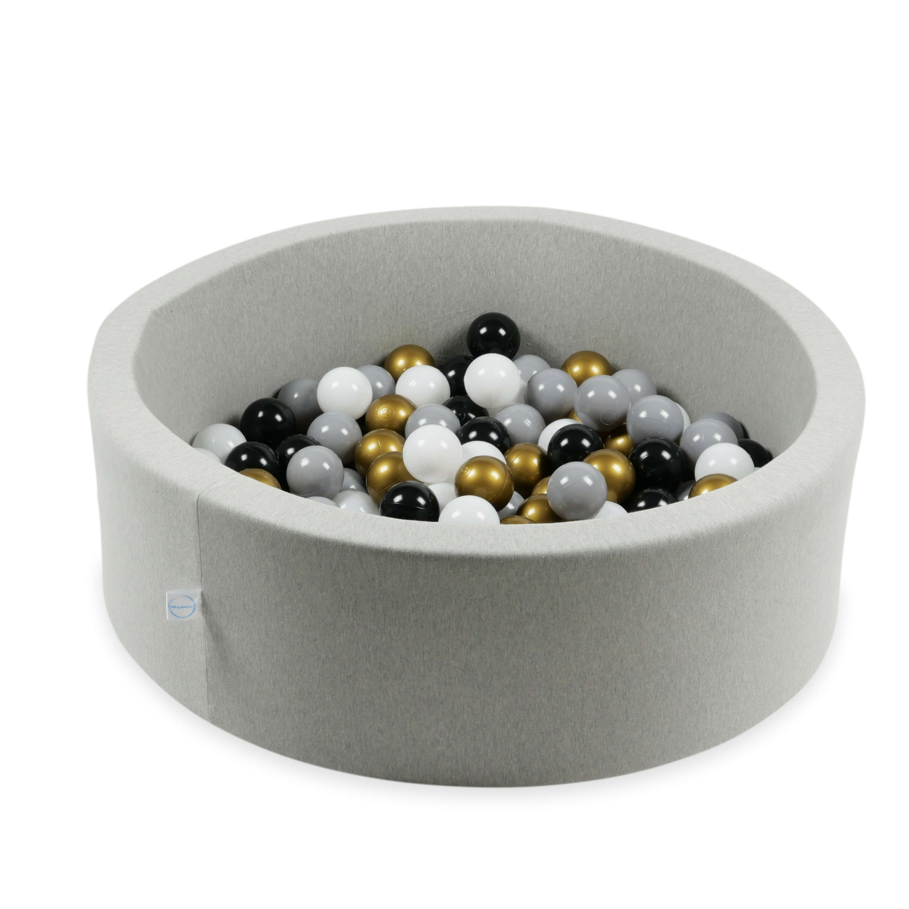 Balles de jeu ø7cm 400 pièces blanc, gris, noir, vieil dore
