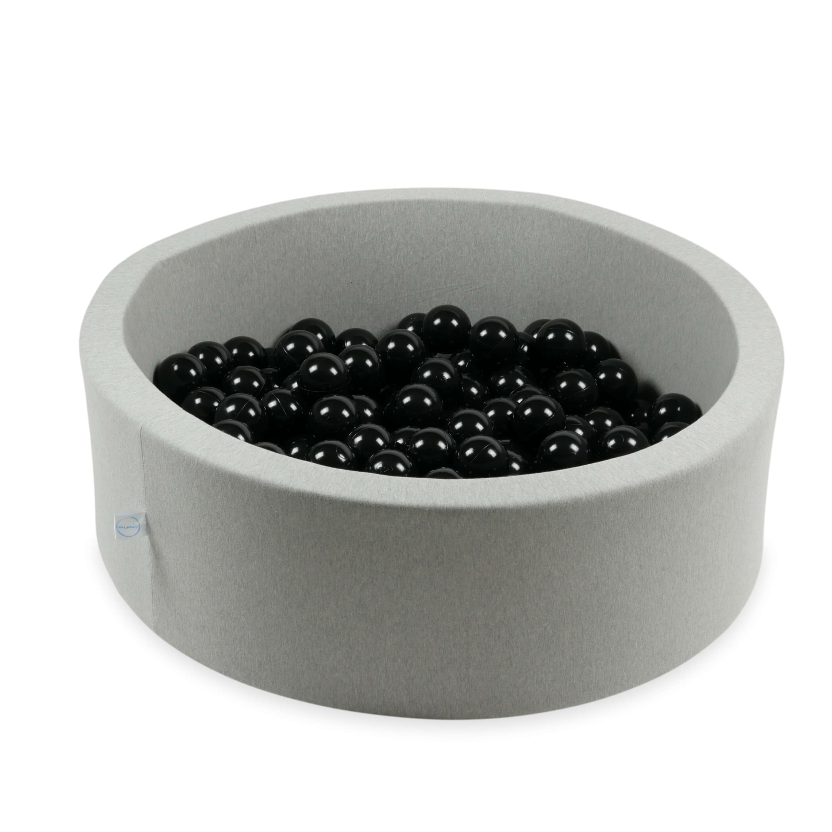 Balles de jeu ø7cm 200 pièces noir