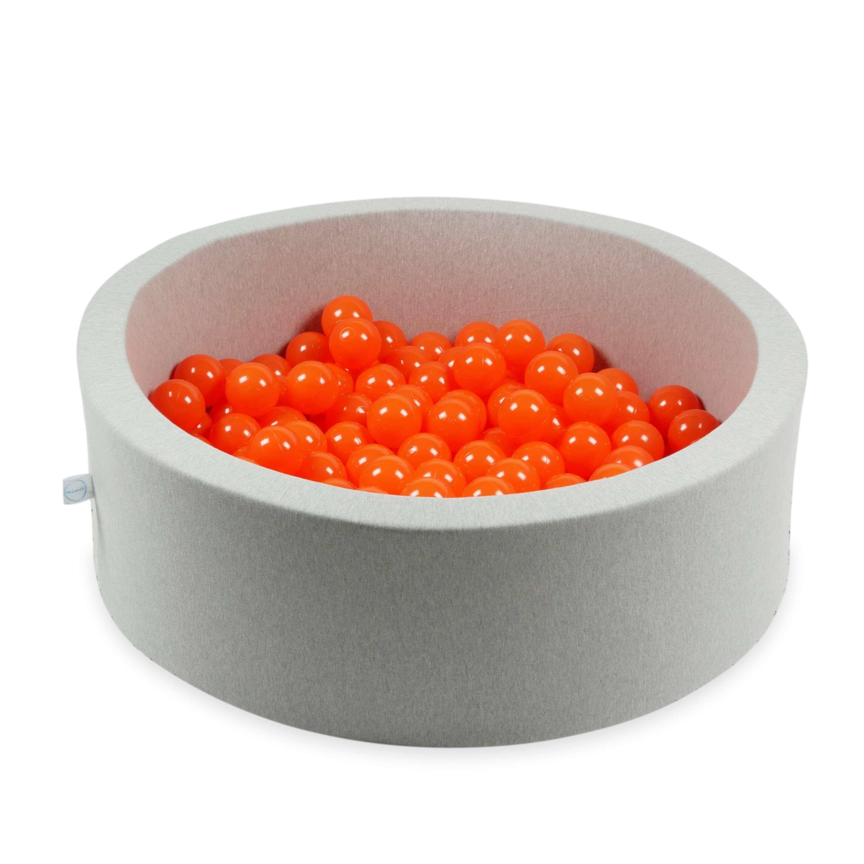Balles de jeu ø7cm 200 pièces orange