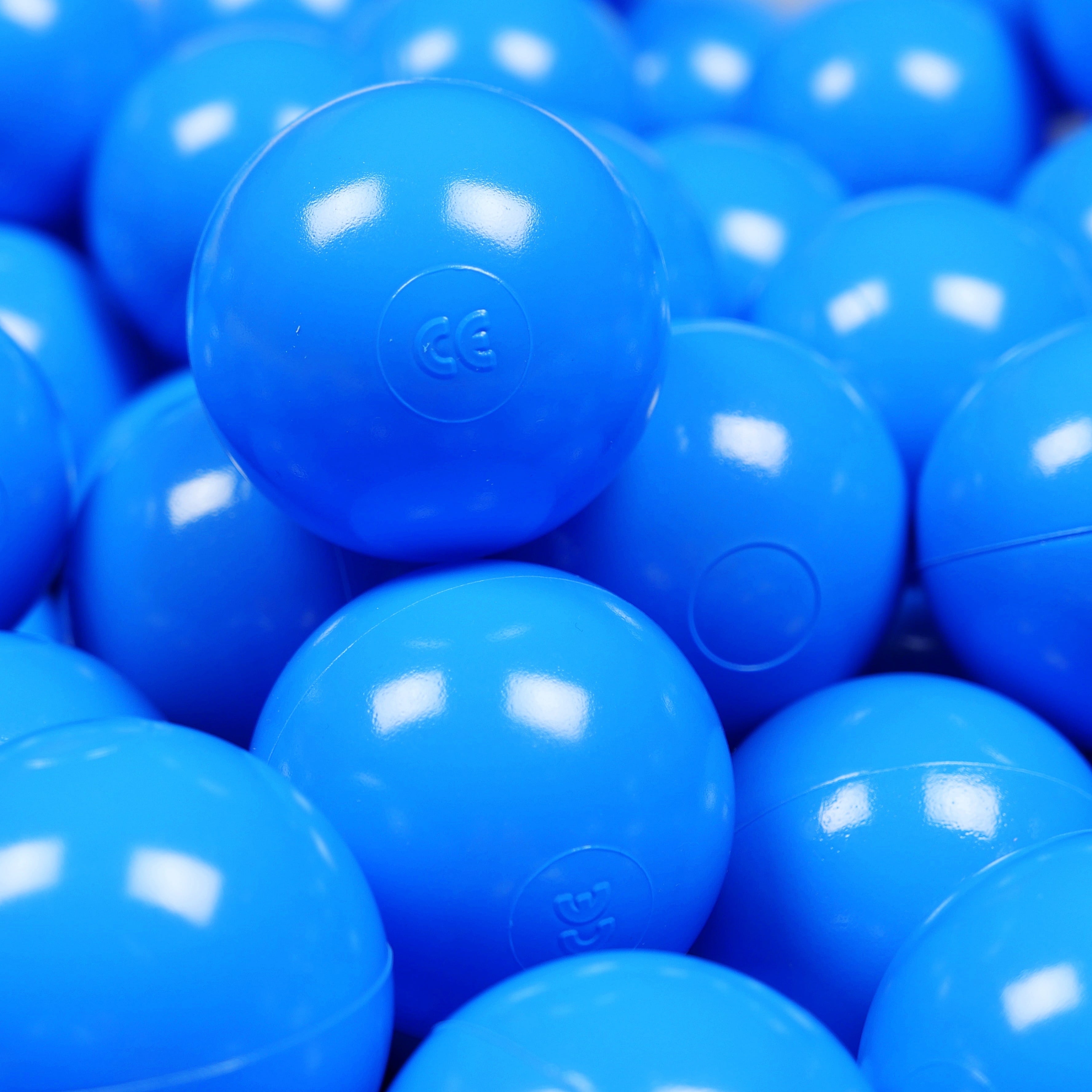 Balles de jeu ø7cm 200 pièces bleu