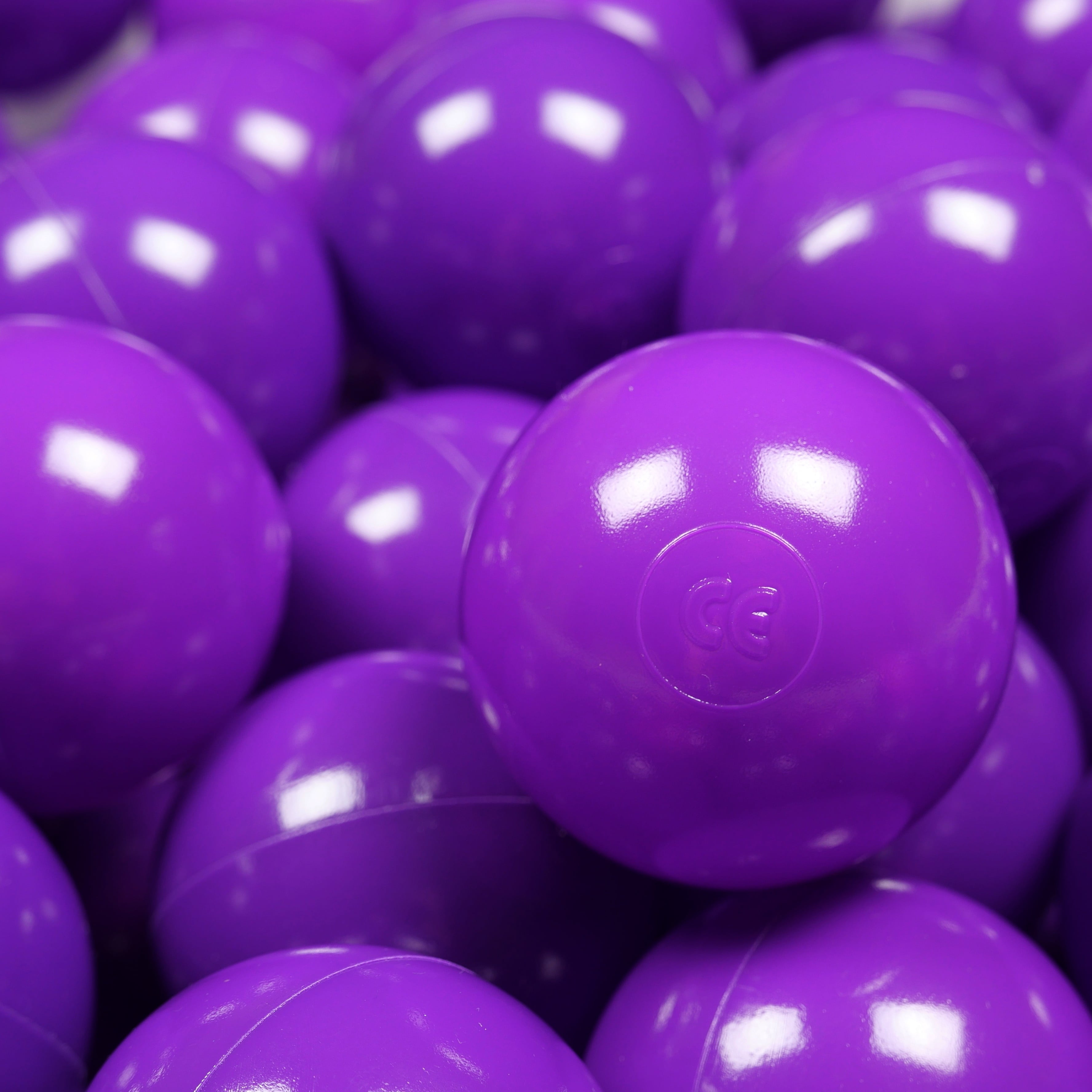 Balles de jeu ø7cm 150 pièces violet
