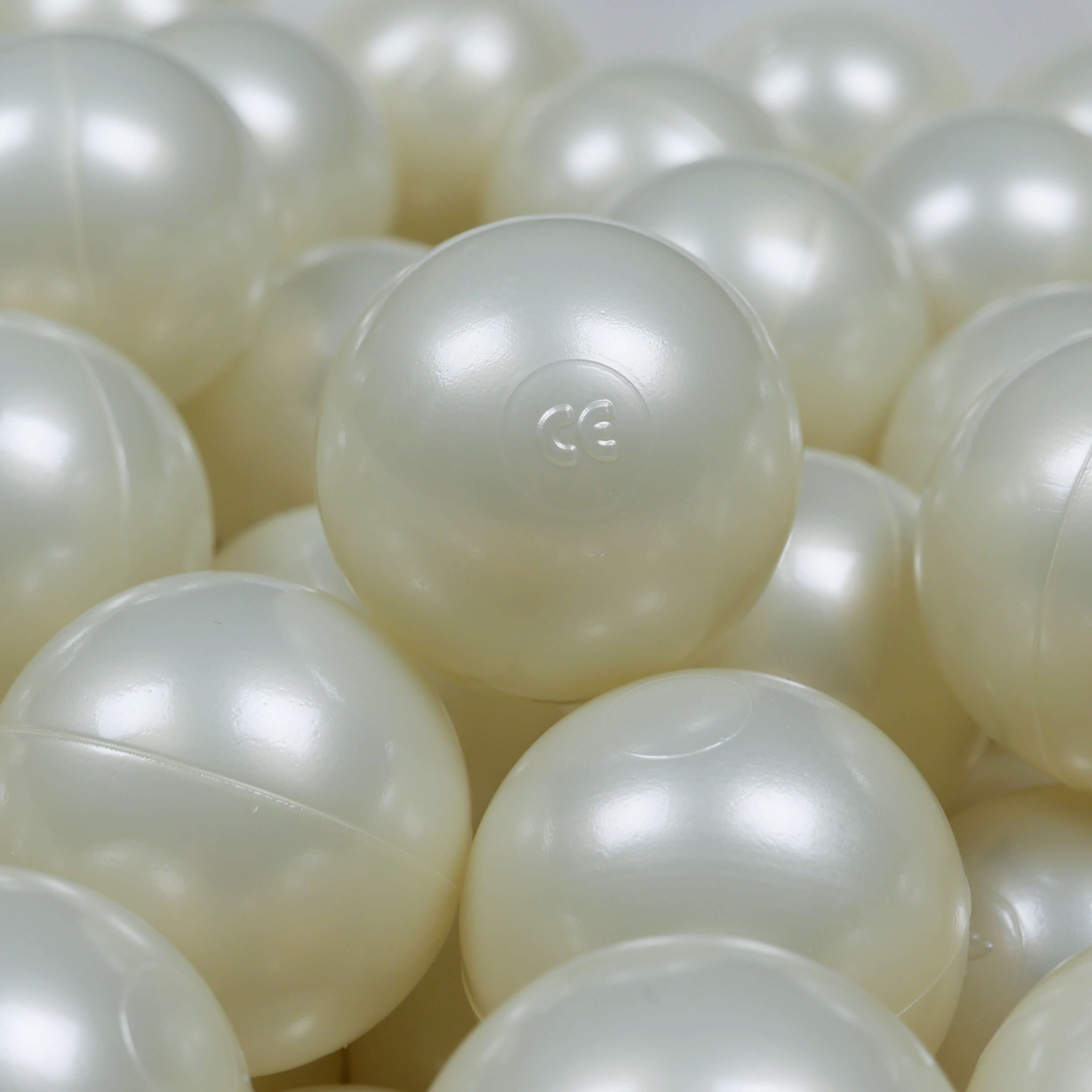 Balles de jeu ø7cm 400 pièces dore clair