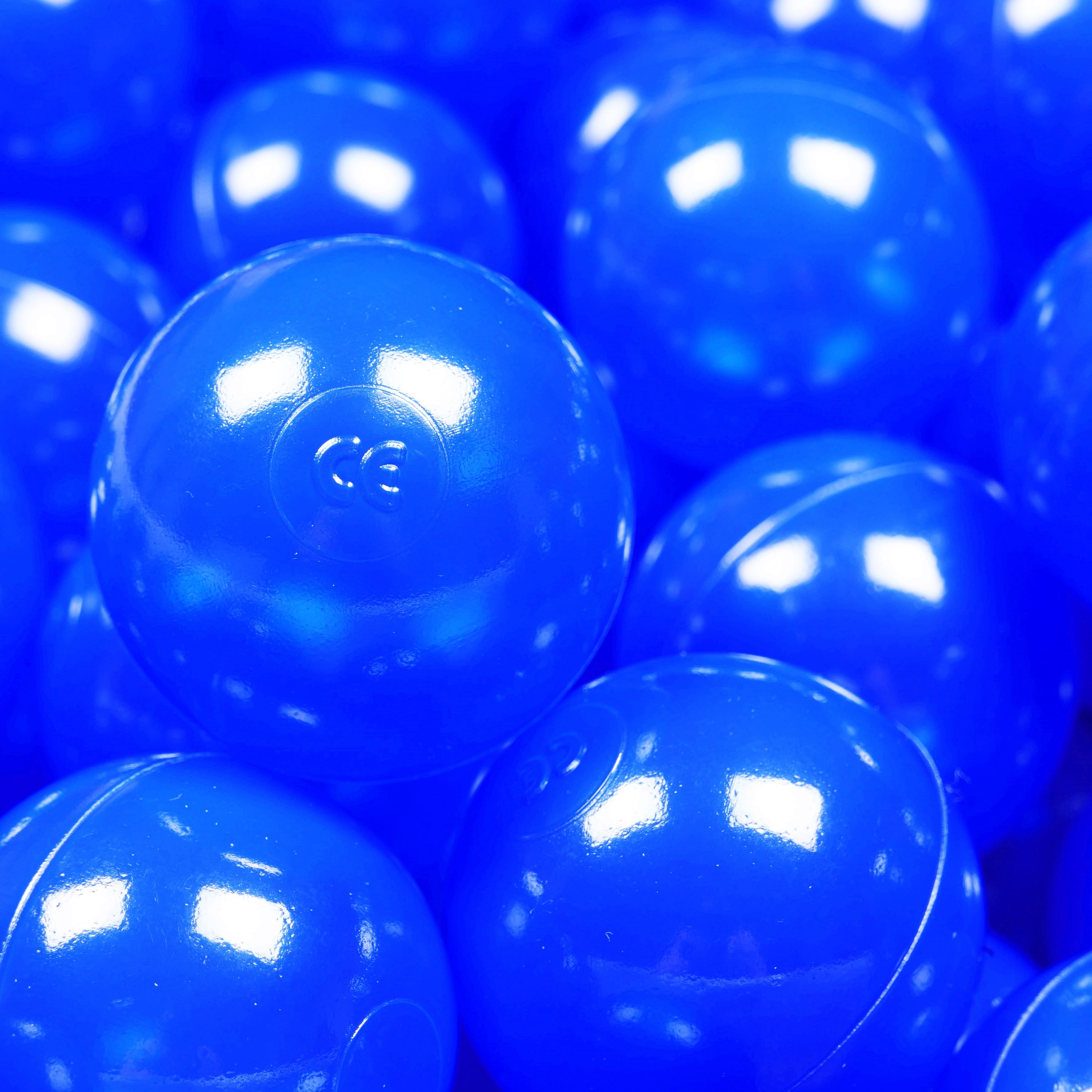 Balles de jeu ø7cm 100 pièces bleue