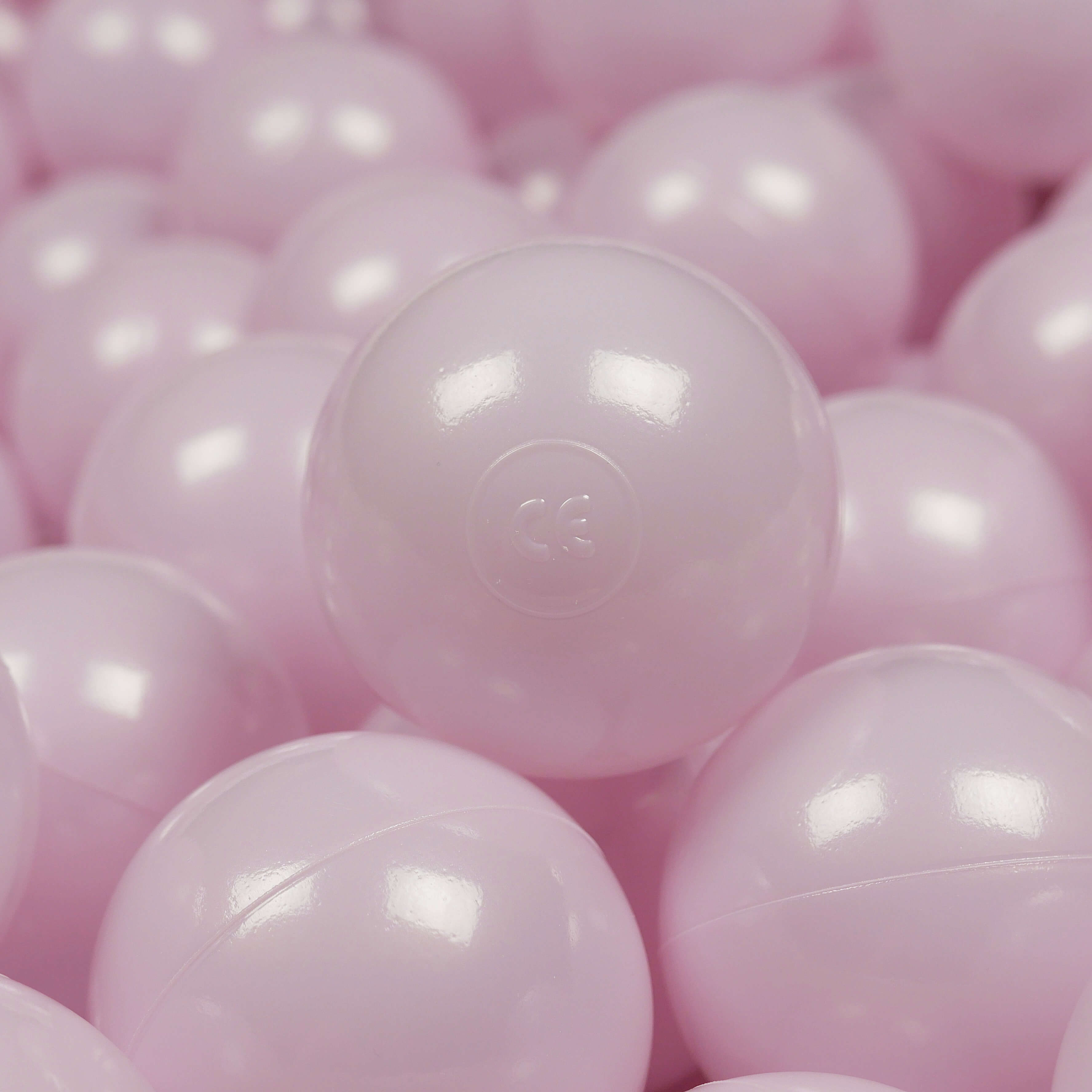 Balles de jeu ø7cm 200 pièces perle rose clair