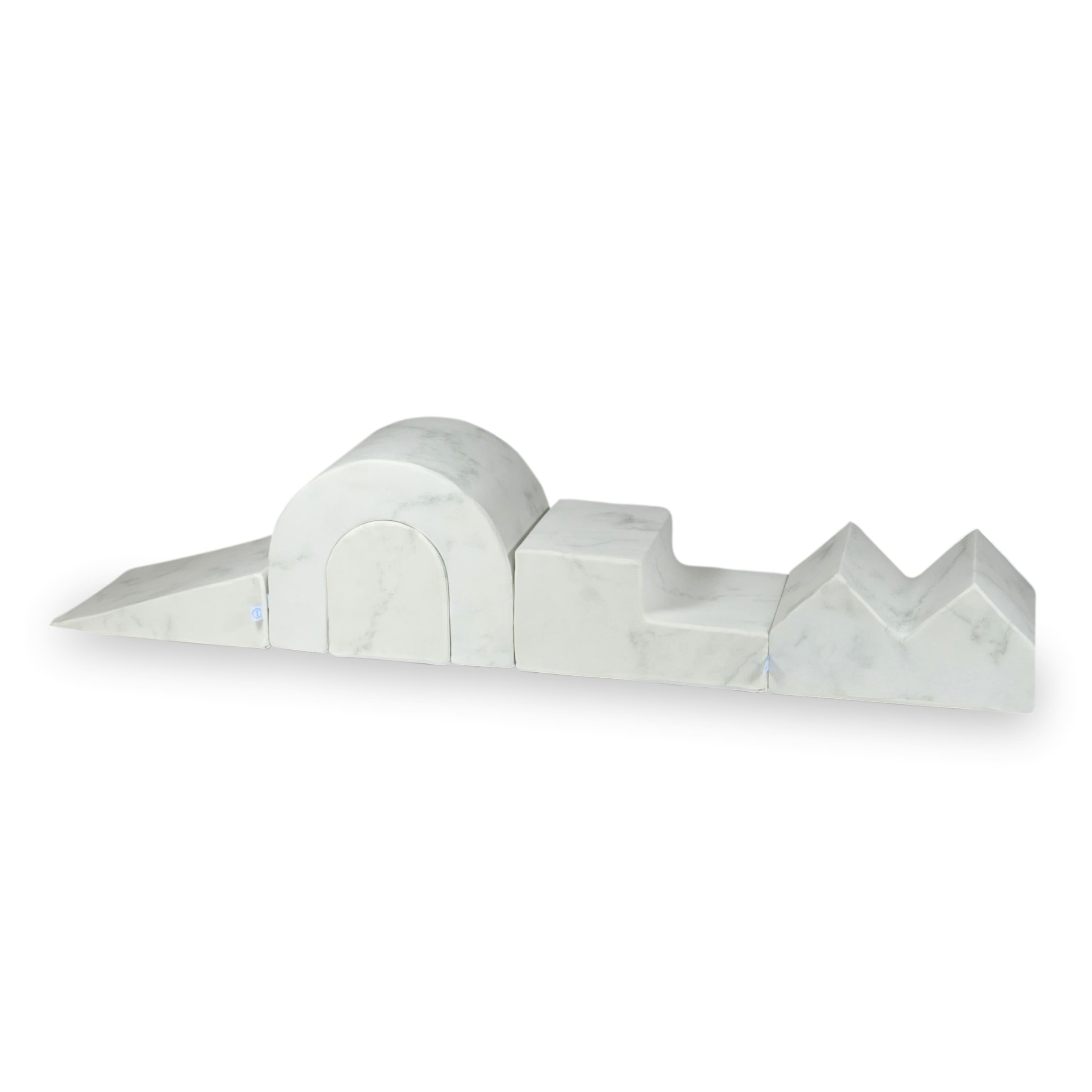 Aire de jeux en mousse jersey - 5 éléments