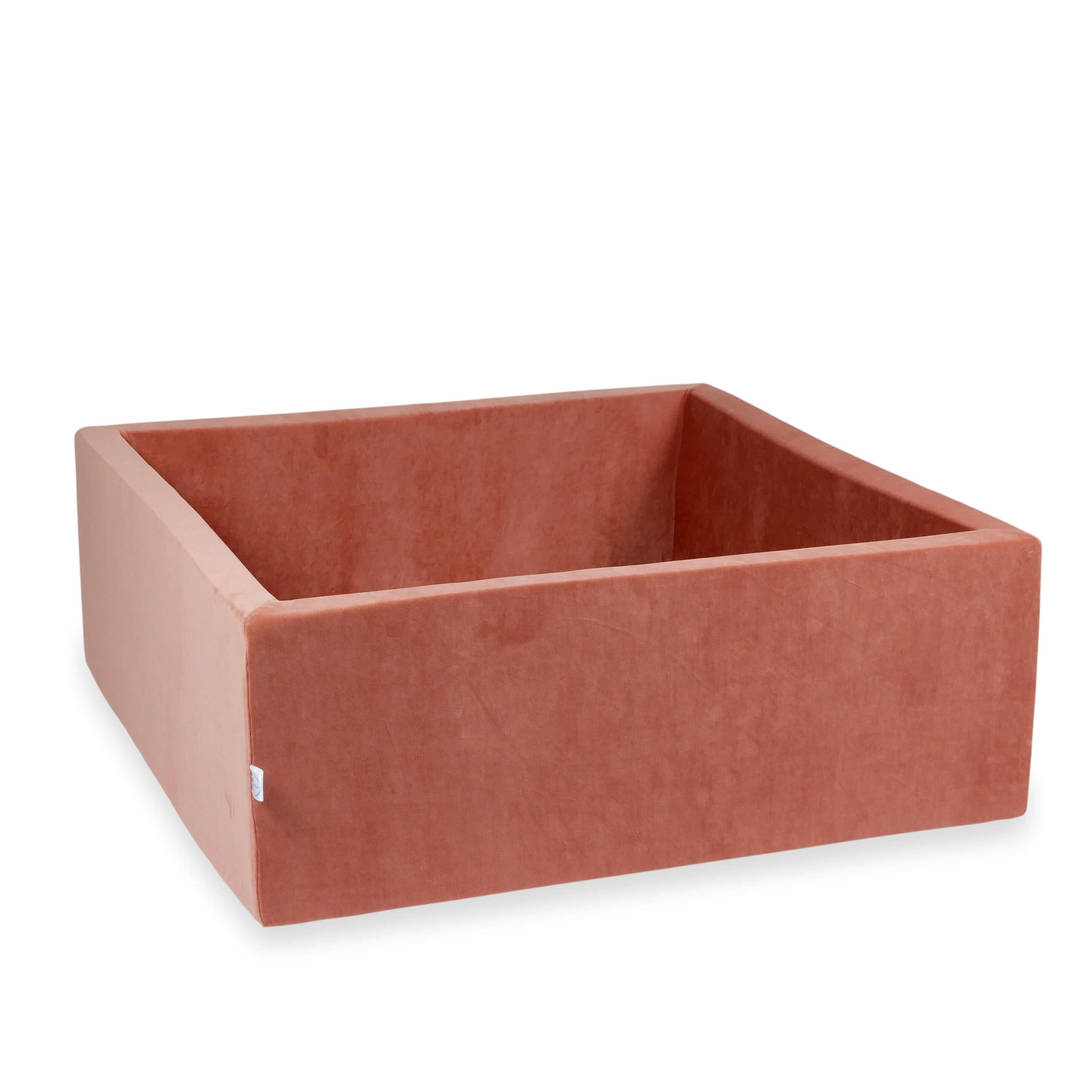 Piscine à balles carrée 110x110x40 cm Velvet Soft canyon clay sans balles
