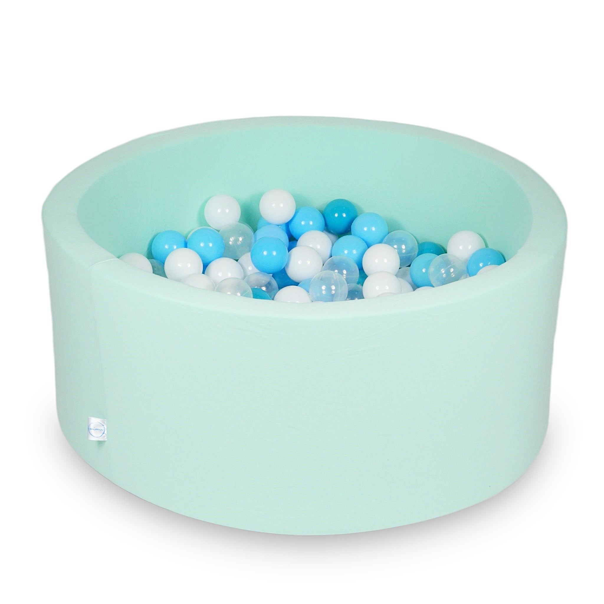 Piscine à balles en menthe 90x40 cm avec 300 balles