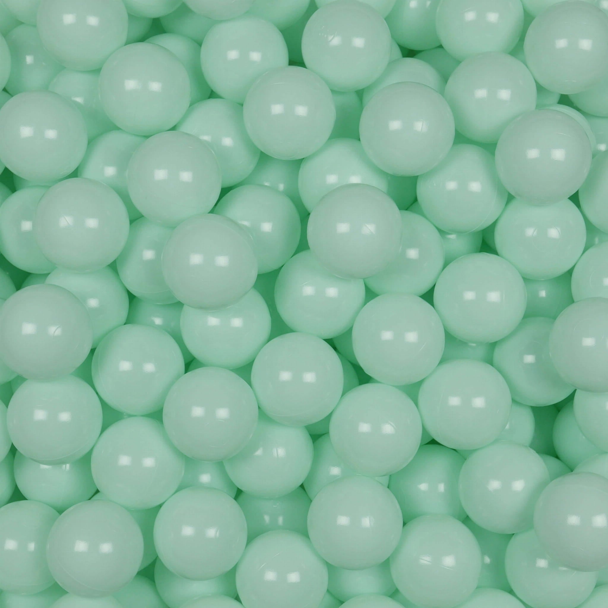 Balles de jeu ø7cm 50 pièces menthe clair