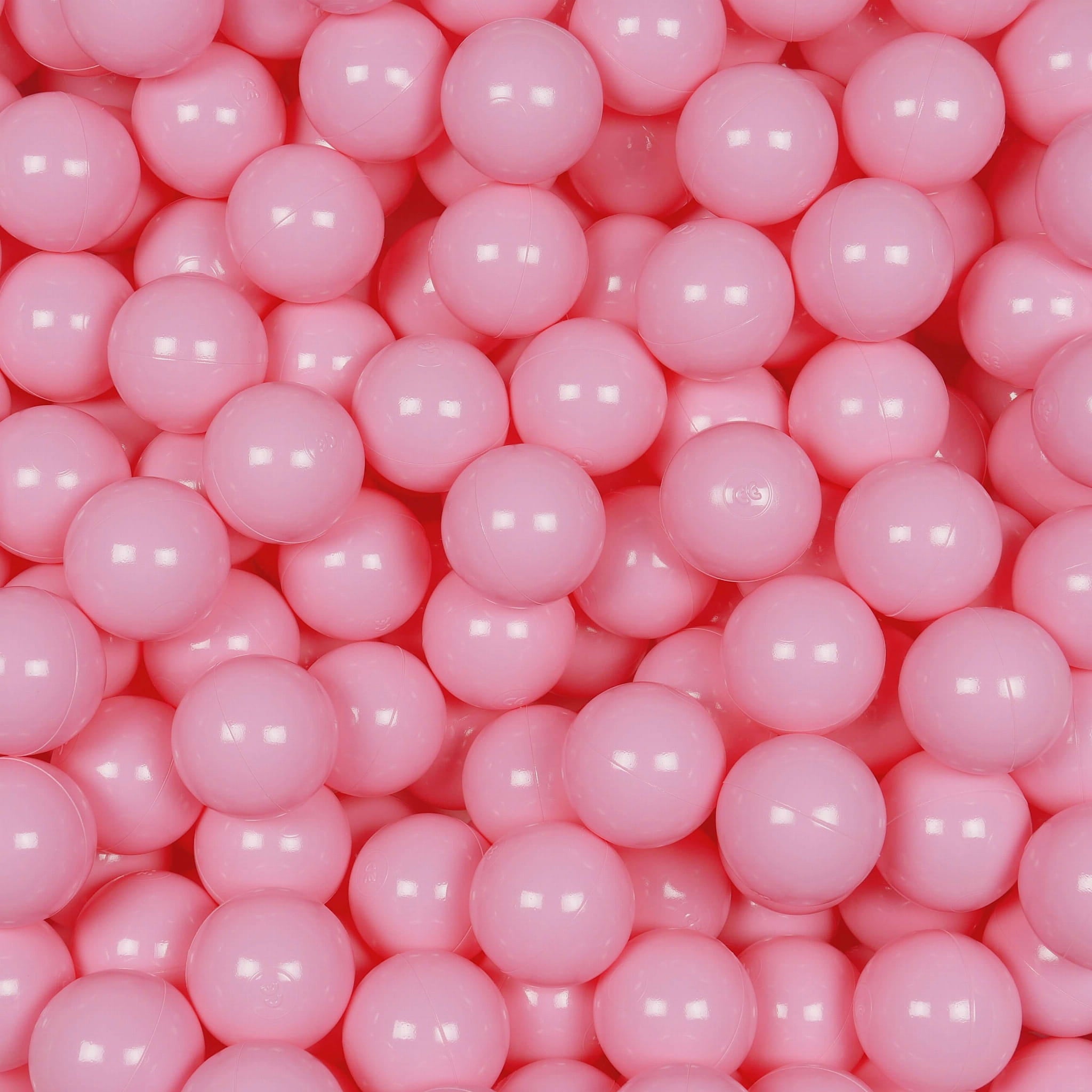 Balles de jeu ø7cm 100 pièces puder rosa