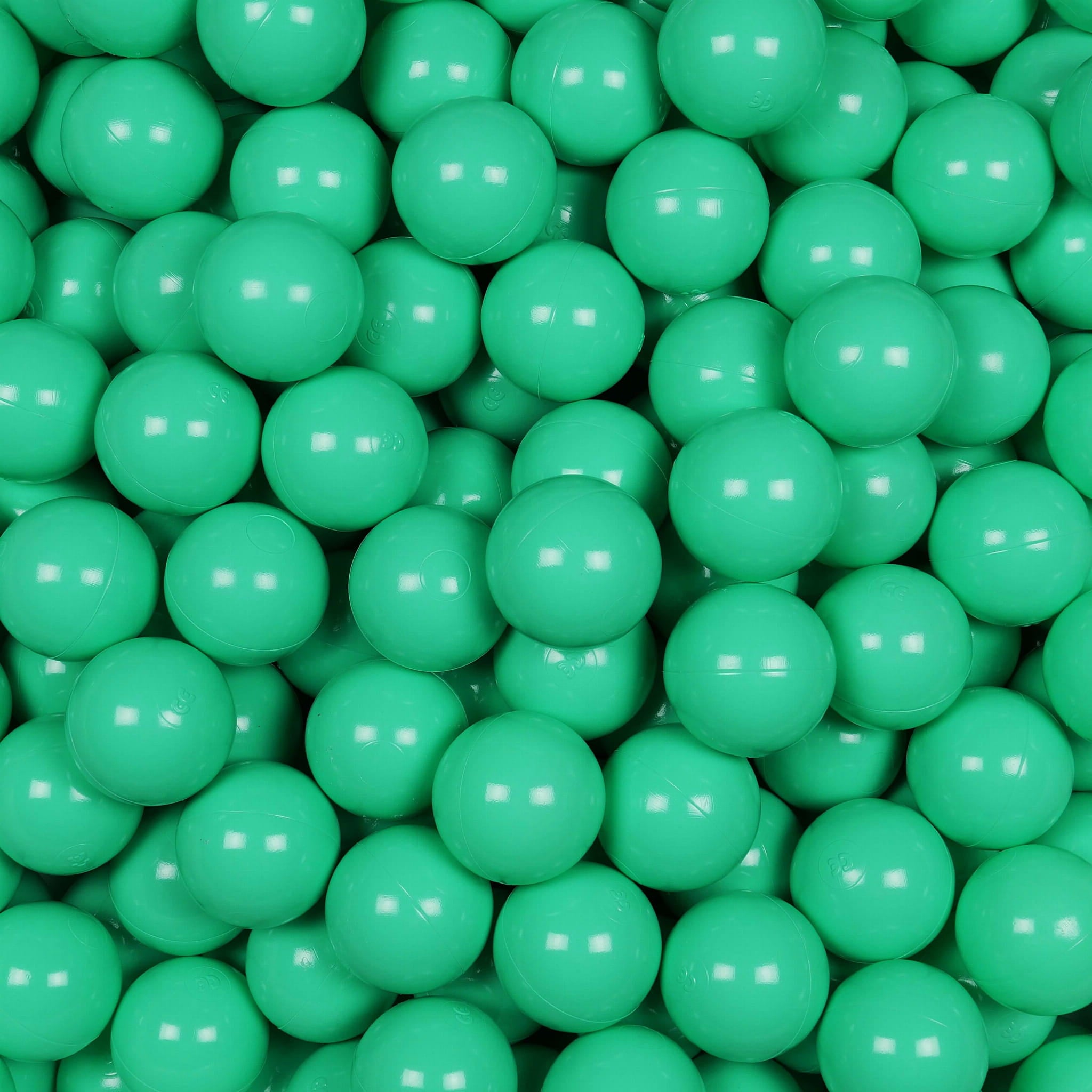 Balles de jeu ø7cm 100 pièces menthe
