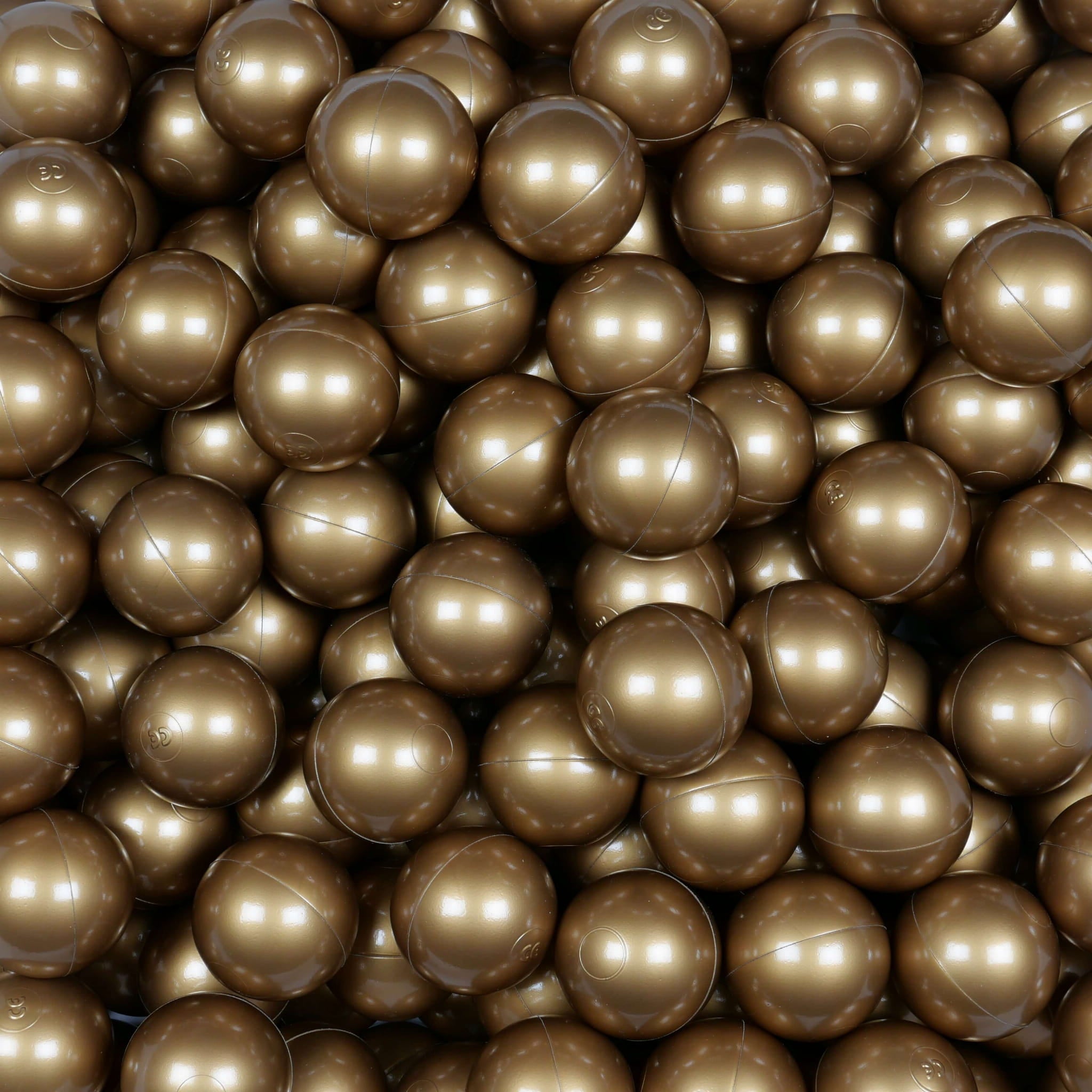 Balles de jeu ø7cm 200 pièces vieil dore