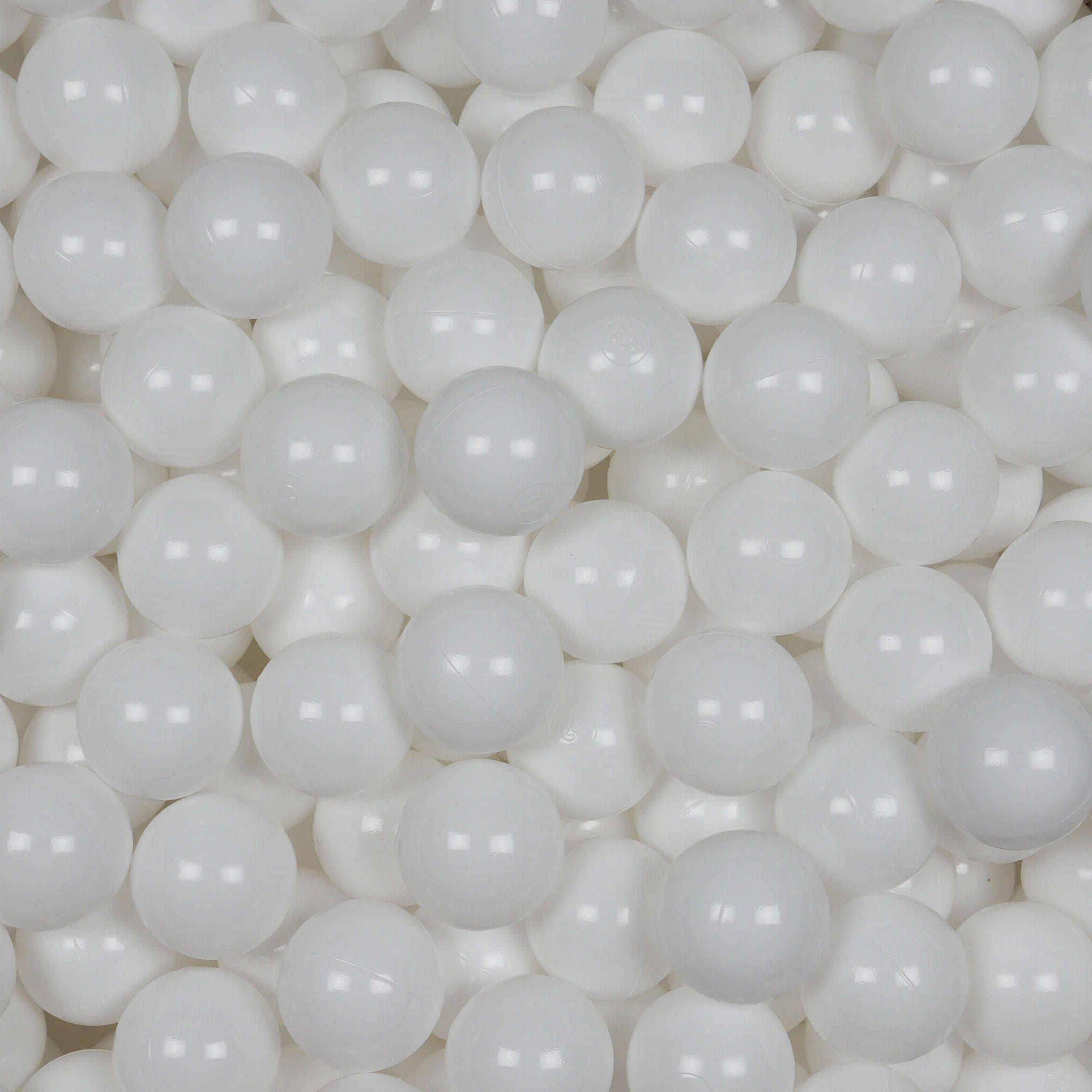 Balles de jeu ø7cm 25 pièces blanc