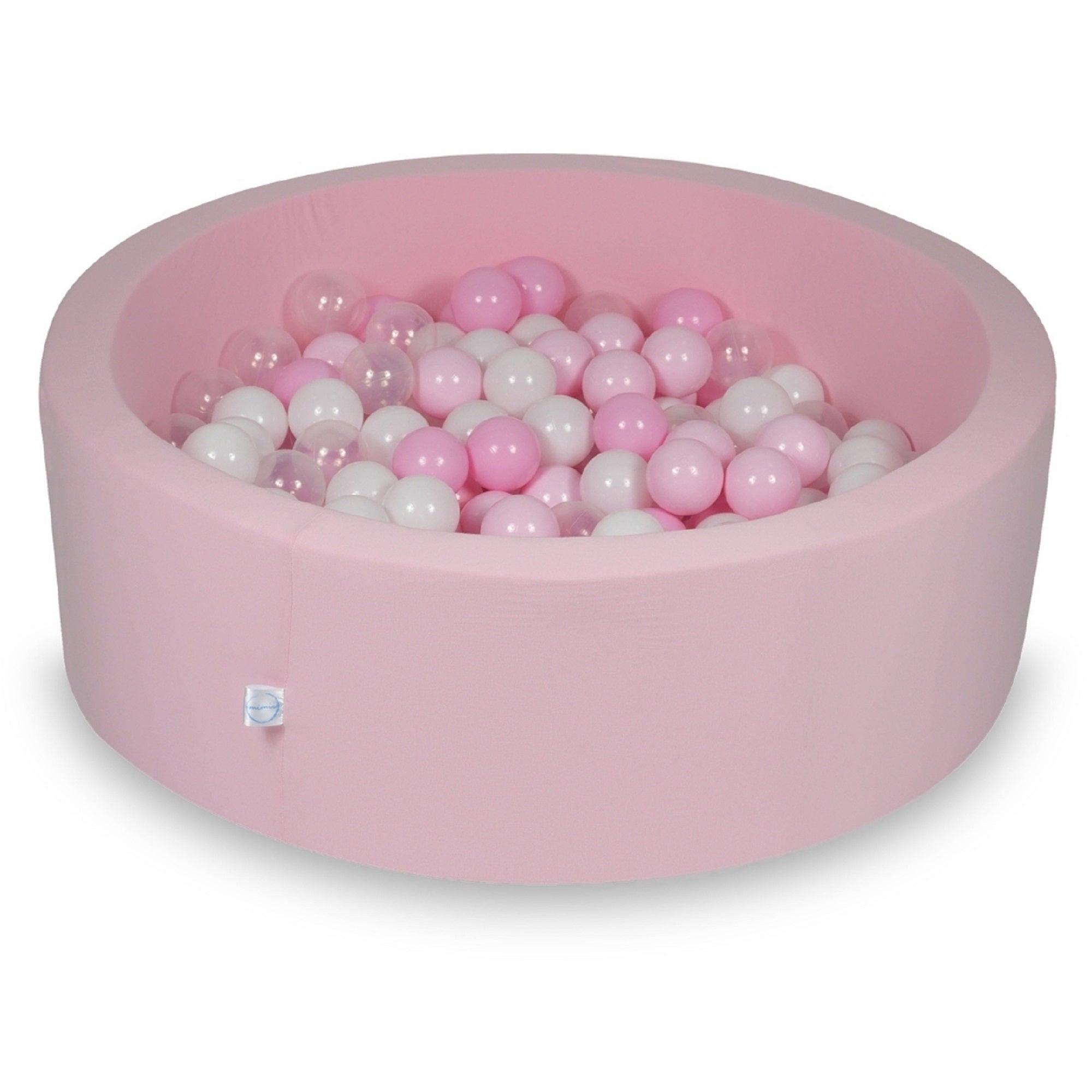 Piscine à balles en puder rosa 90x30 cm avec 200 balles