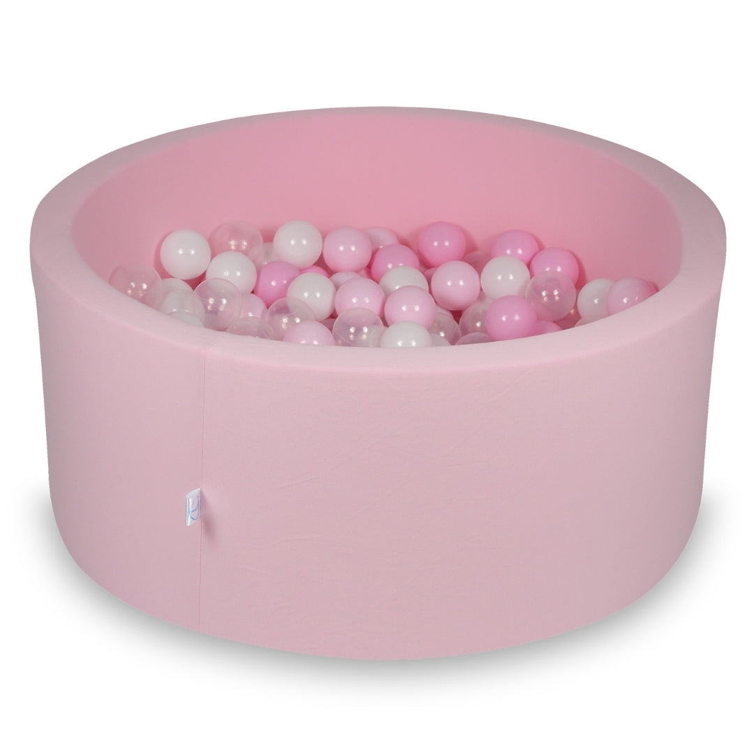 Piscine à balles en puder rosa 90x40 cm avec 300 balles