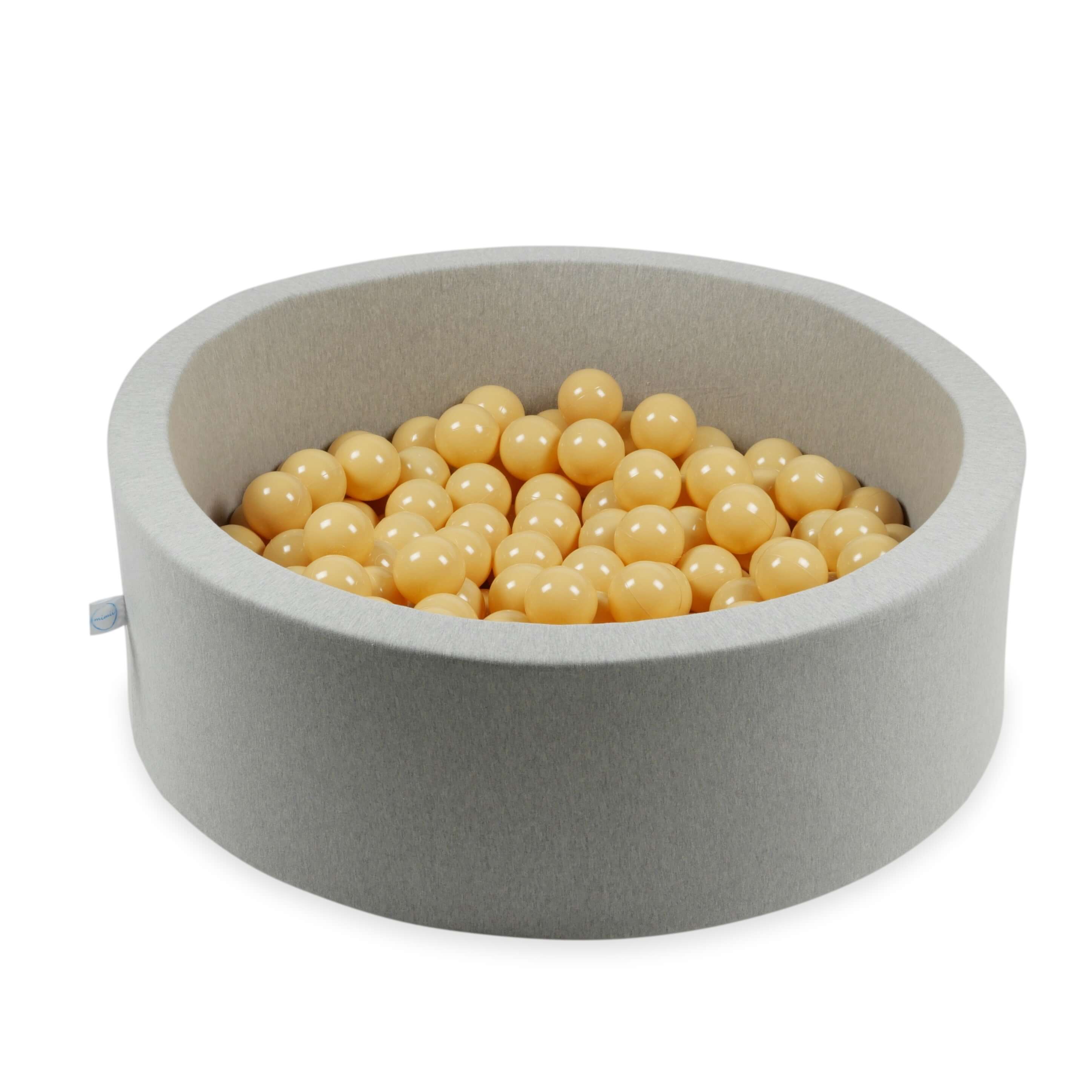 Balles de jeu ø7cm 50 pièces beige