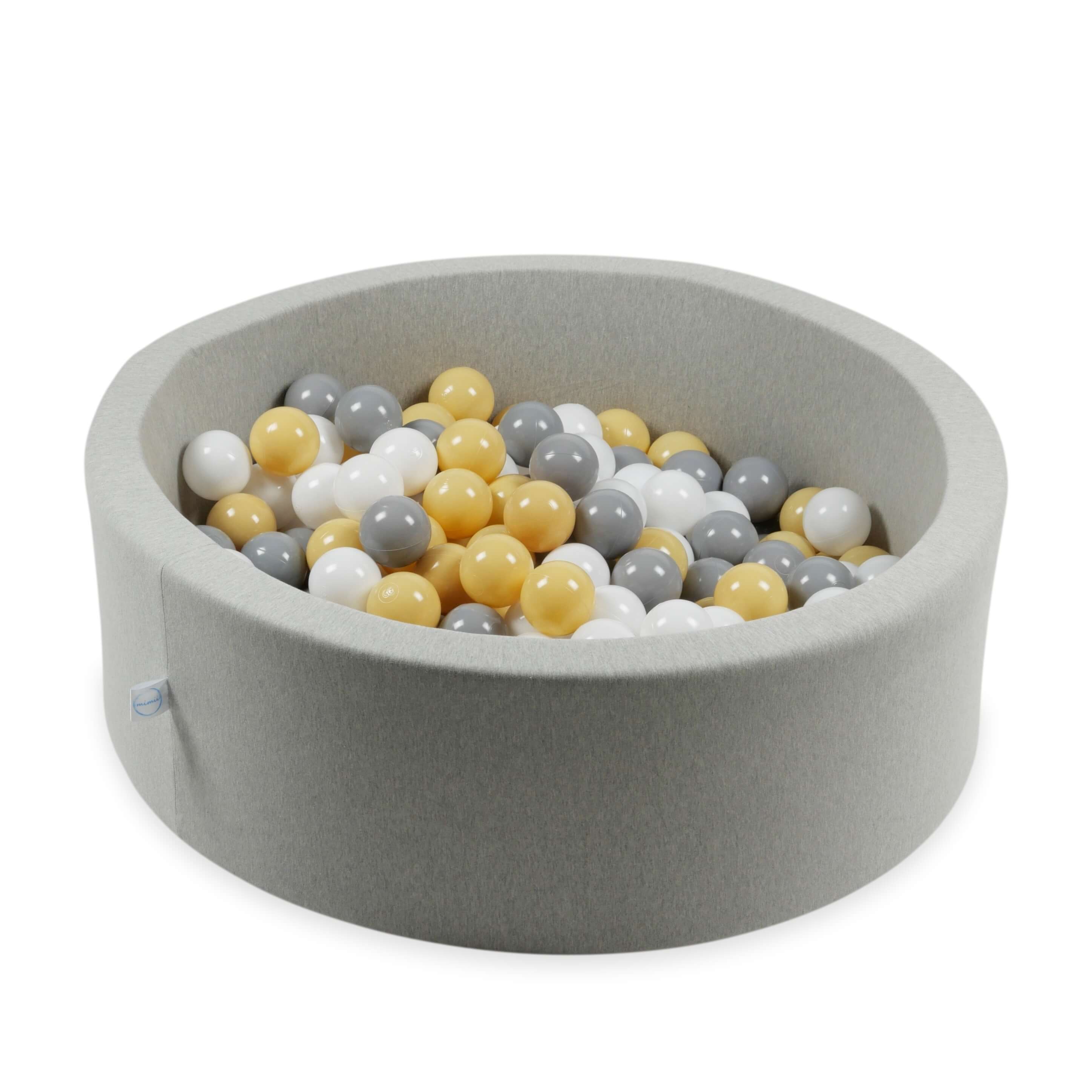 Balles de jeu ø7cm 400 pièces blanc, gris, beige