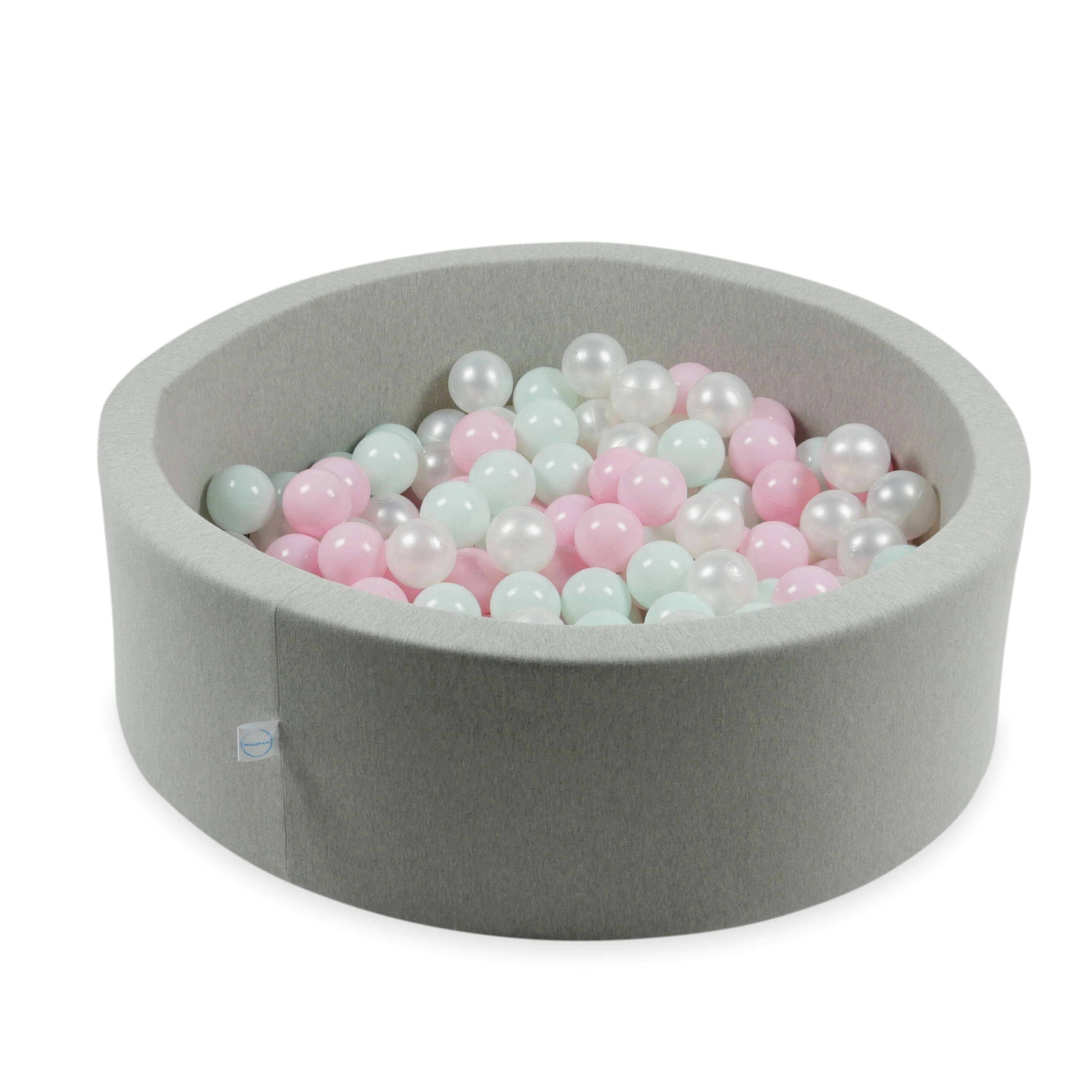 Balles de jeu ø7cm 200 pièces perle, menthe claire, rose clair