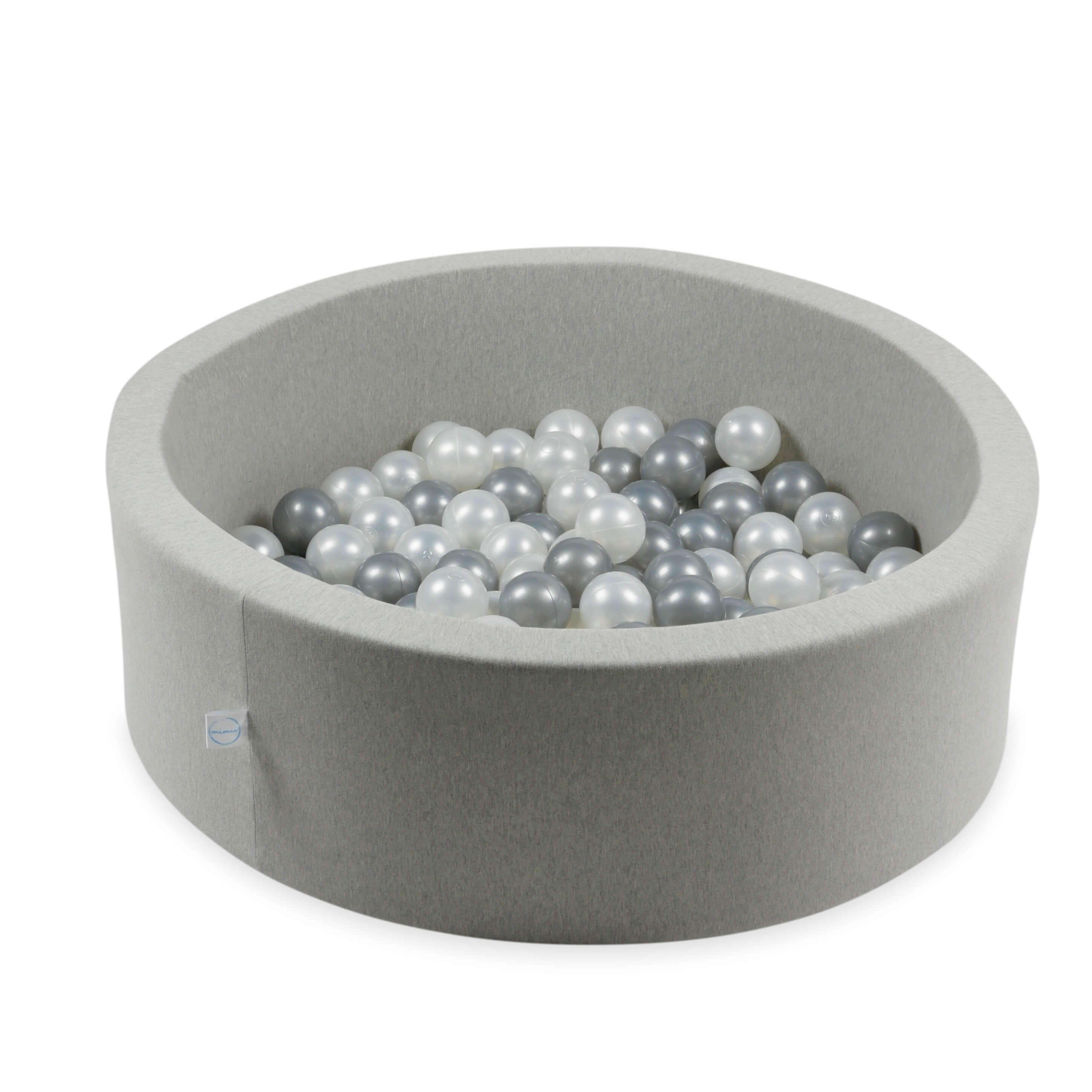 Balles de jeu ø7cm 200 pièces perle, argenté