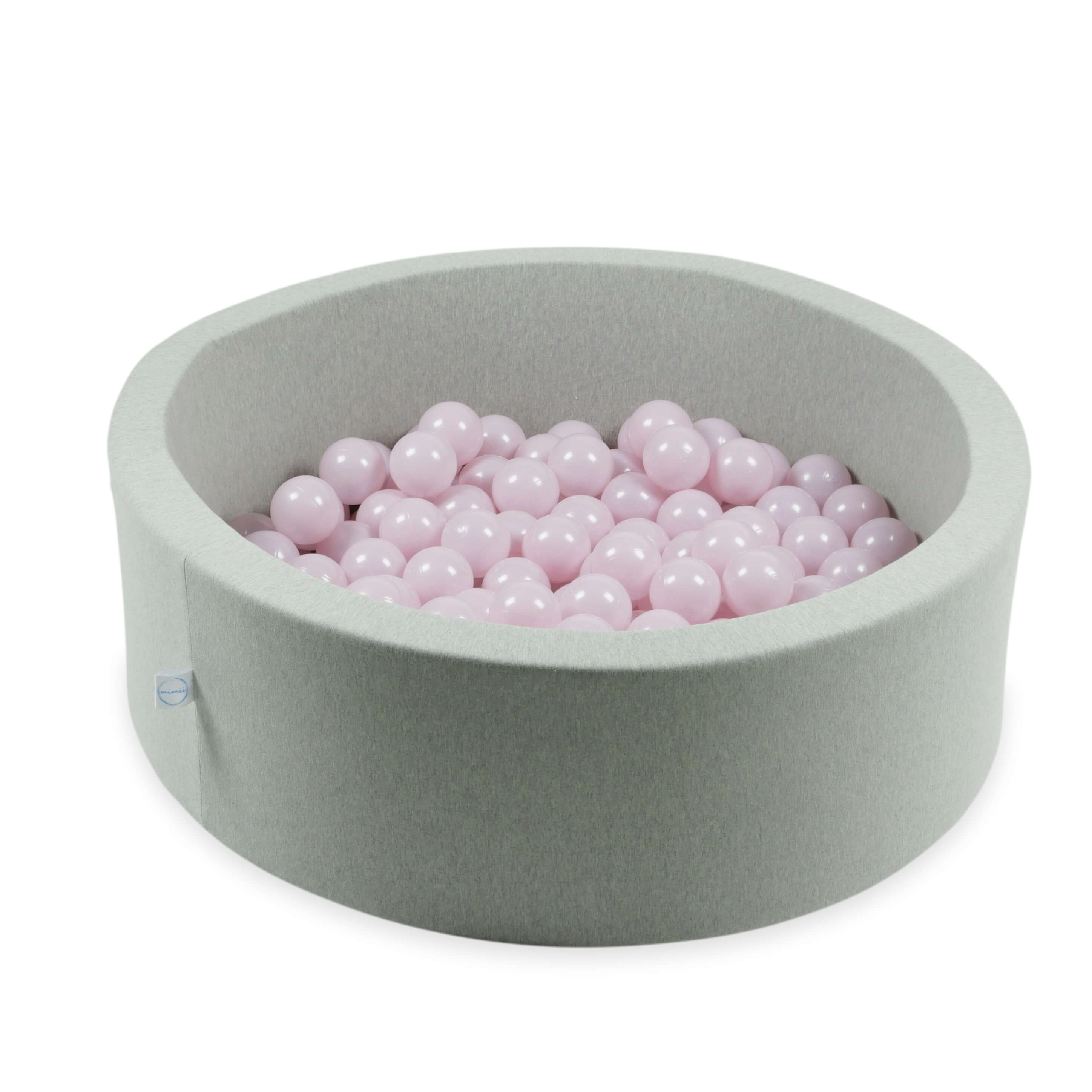 Balles de jeu ø7cm 150 pièces perle rose clair