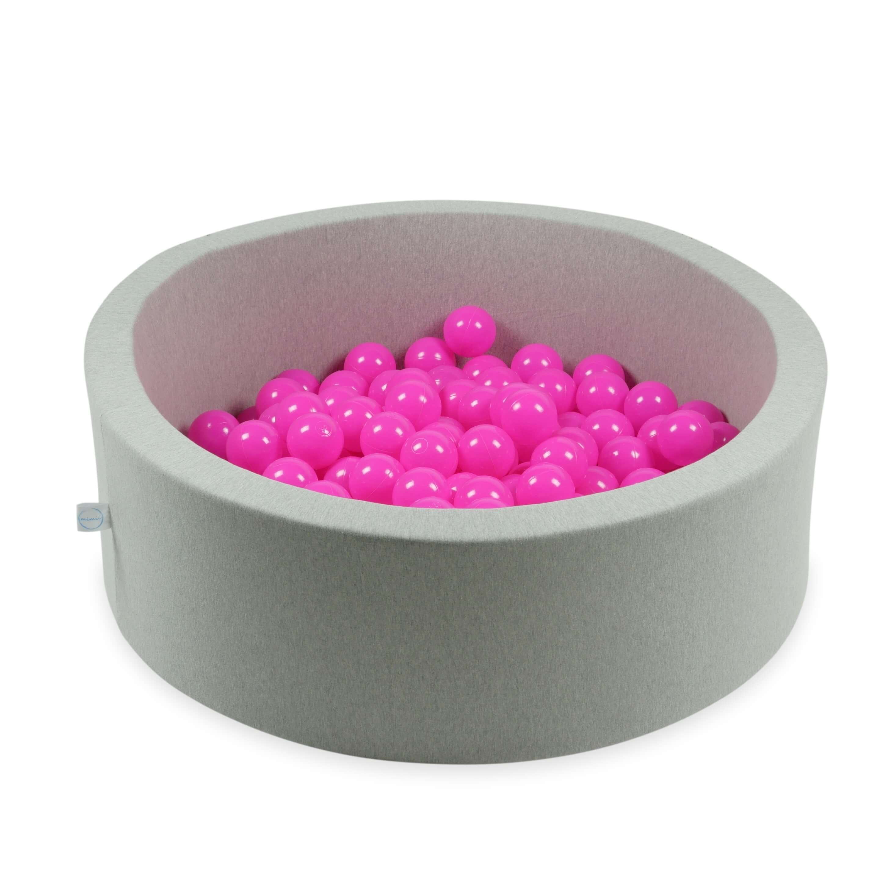 Balles de jeu ø7cm 200 pièces rose