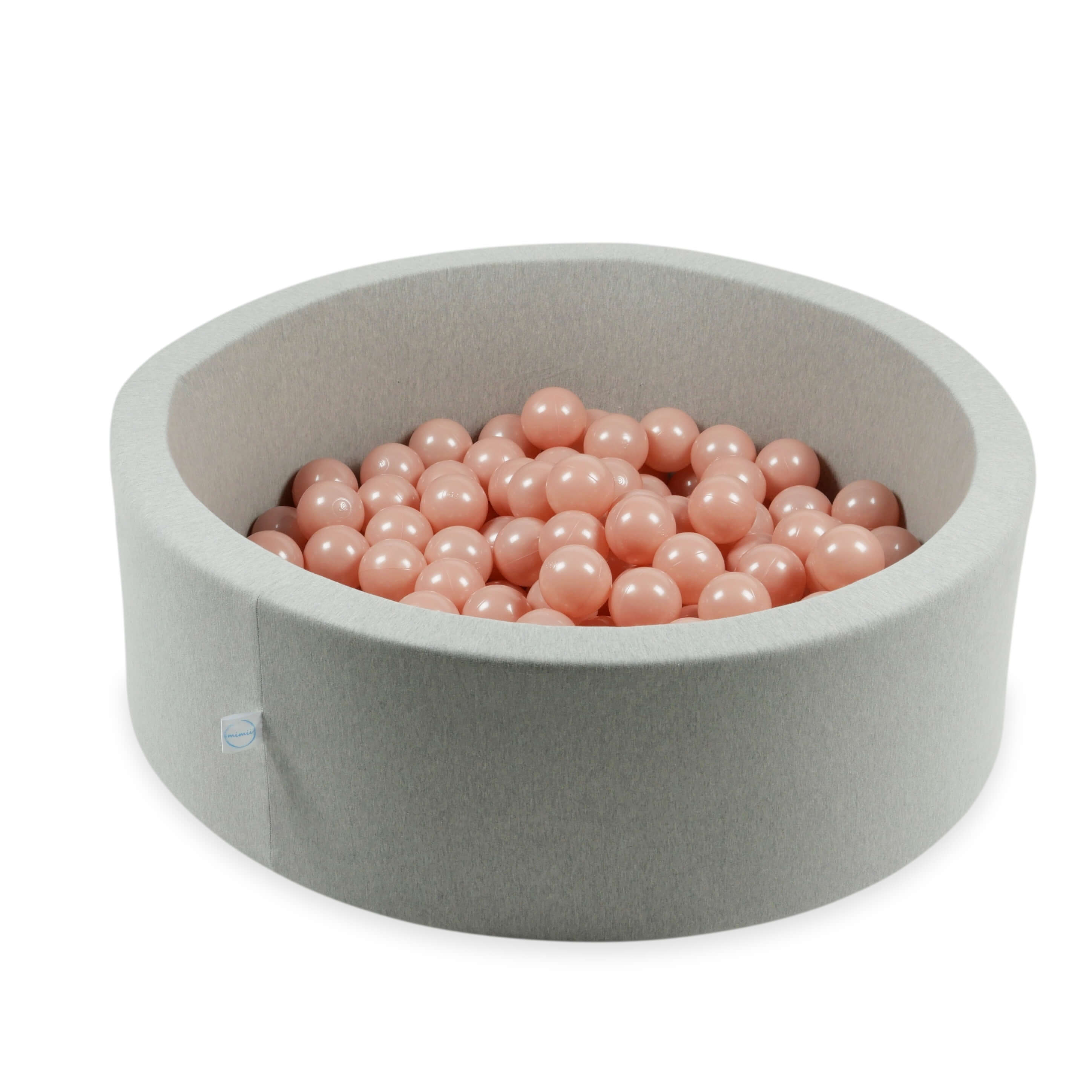Balles de jeu ø7cm 400 pièces or rose