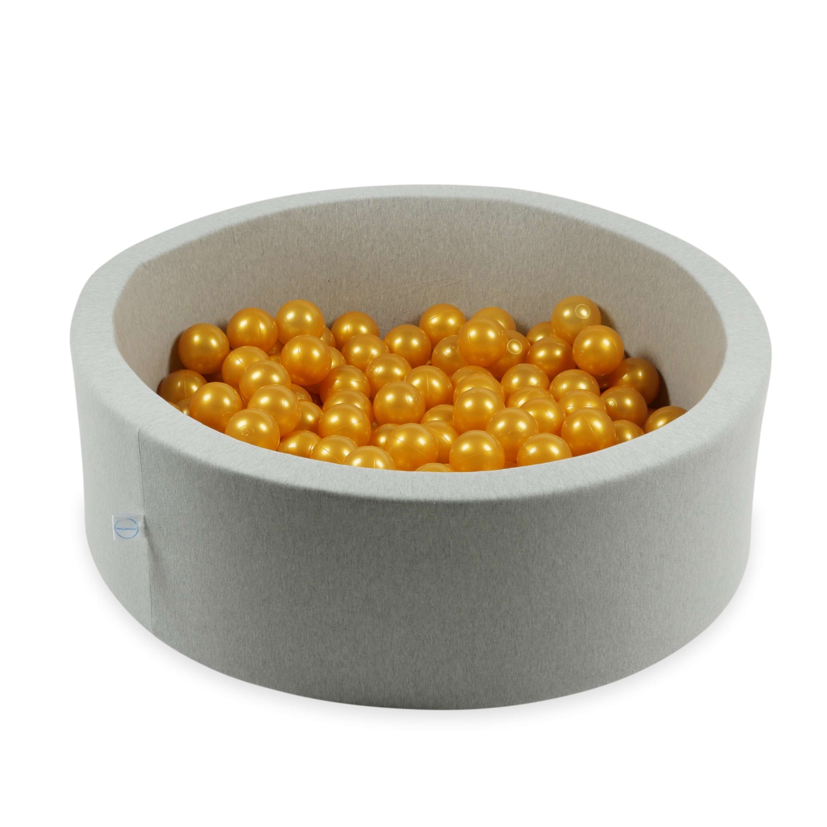 Balles de jeu ø7cm 200 pièces dore