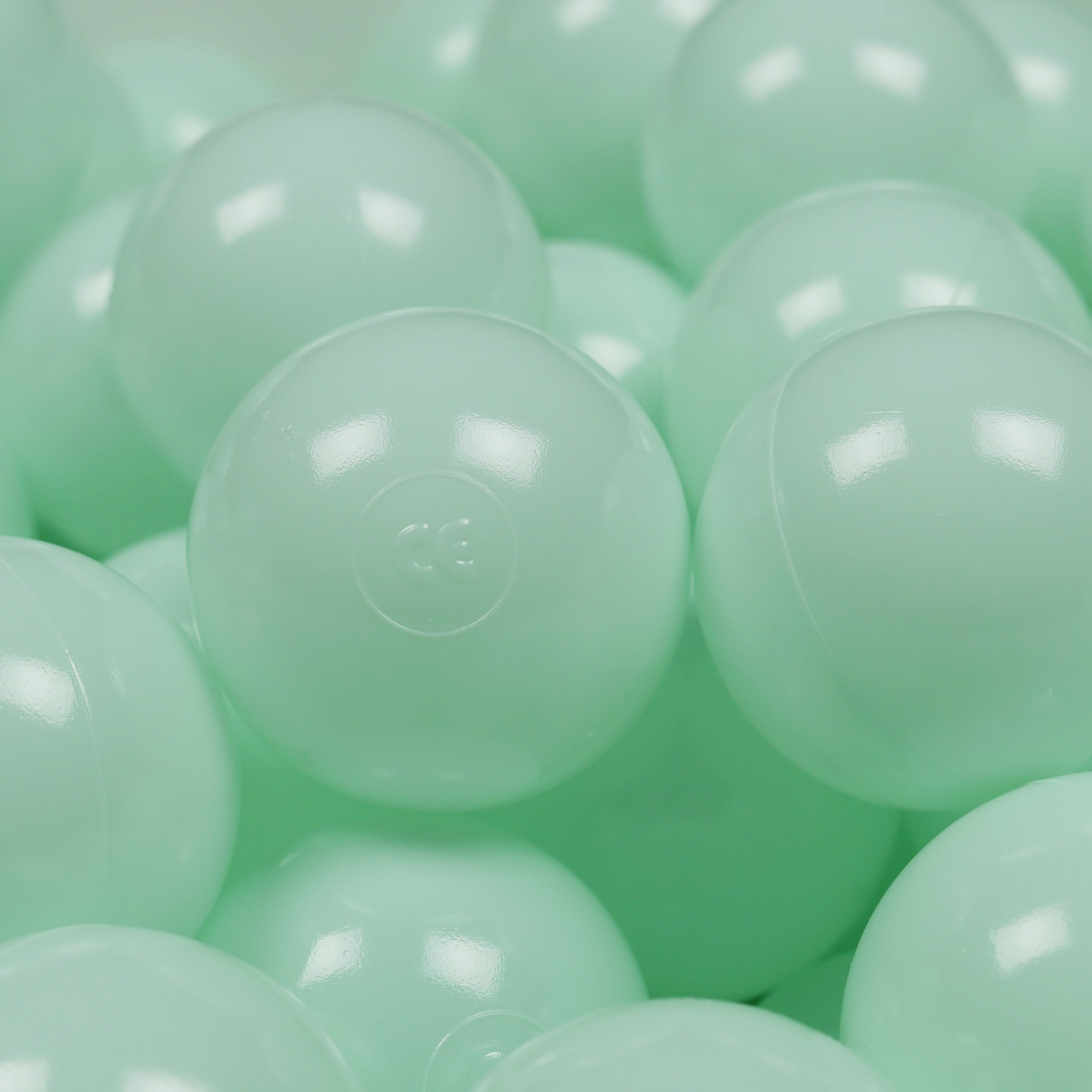 Balles de jeu ø7cm 150 pièces menthe clair 