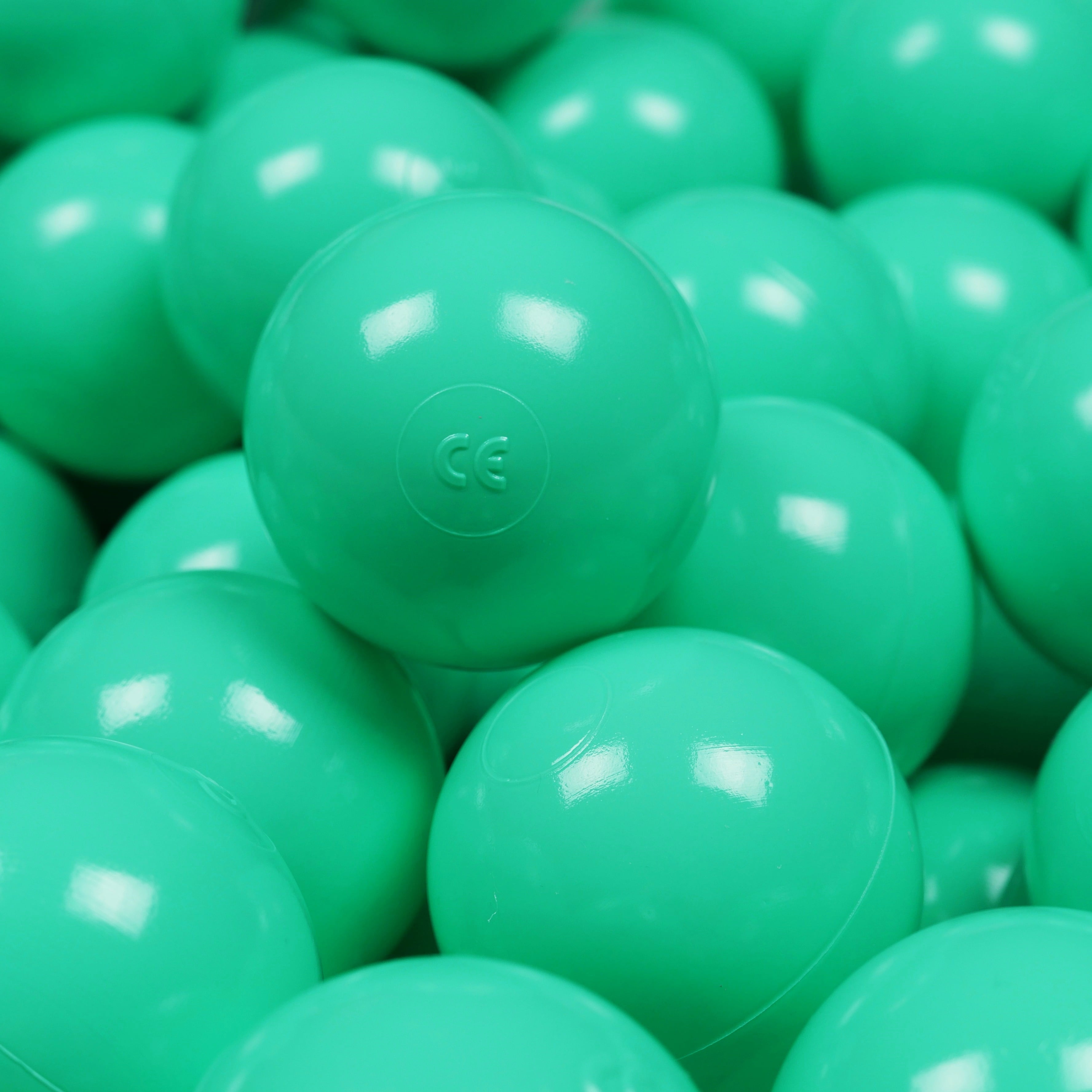 Balles de jeu ø7cm 100 pièces menthe