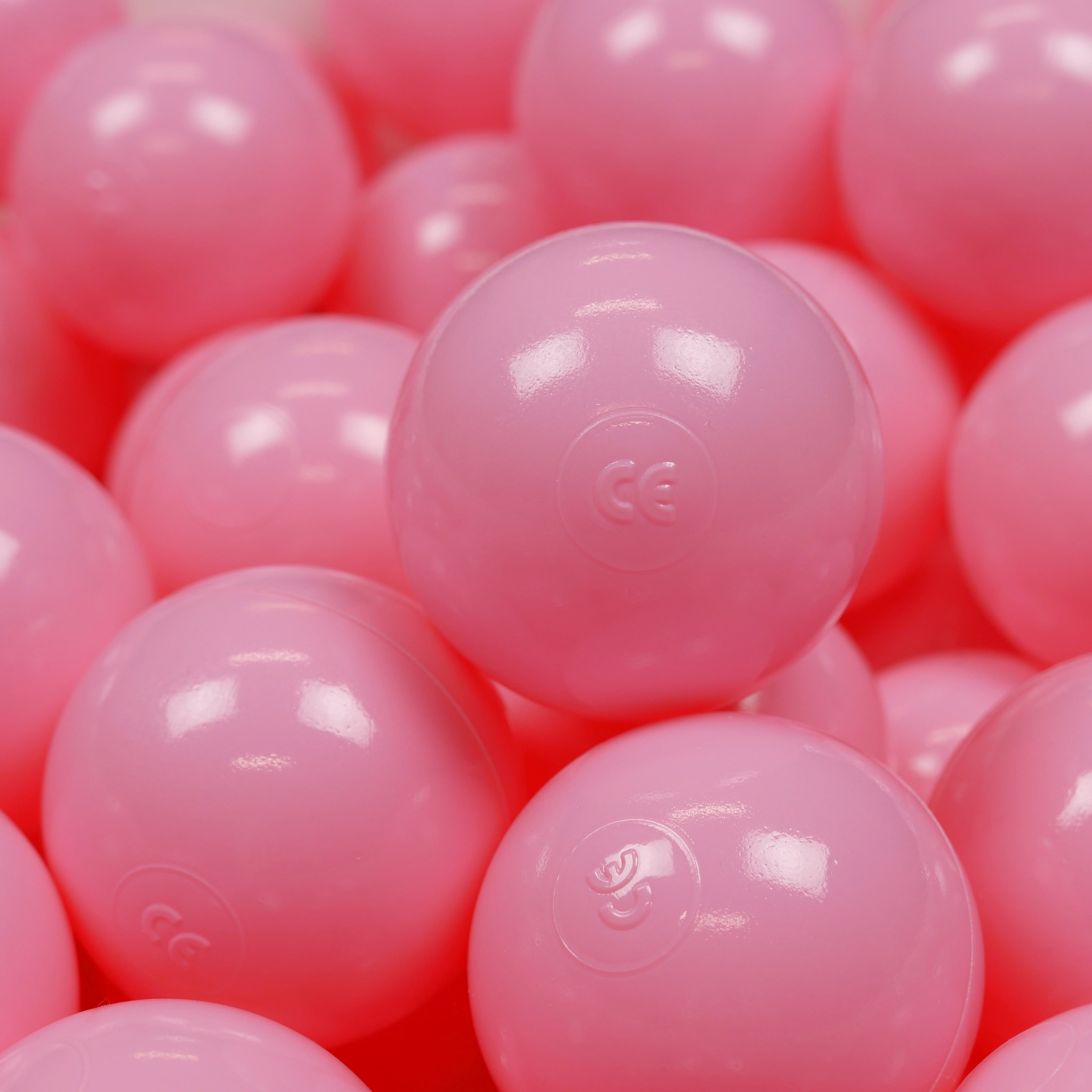 Balles de jeu ø7cm 300 pièces puder rosa