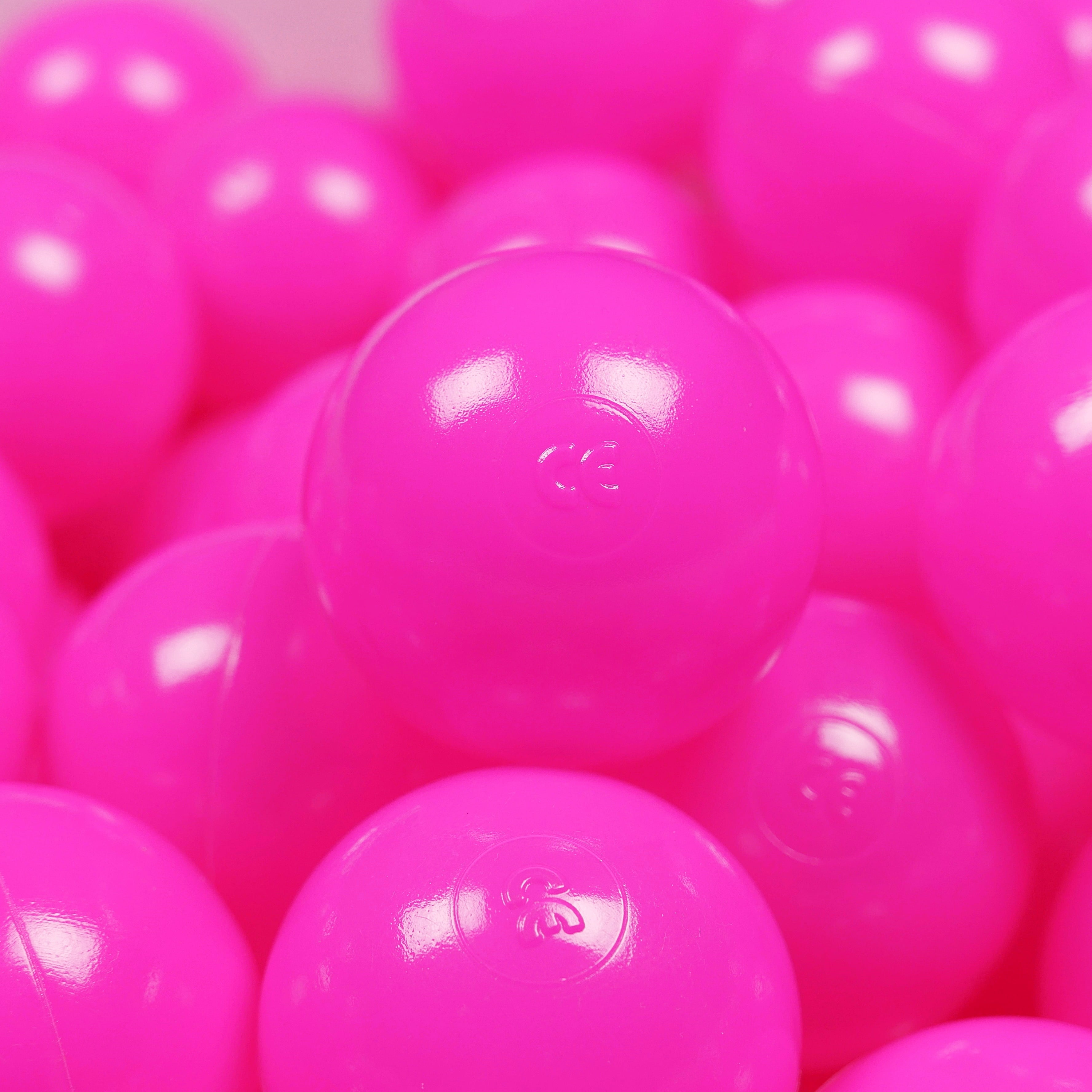 Balles de jeu ø7cm 300 pièces rose