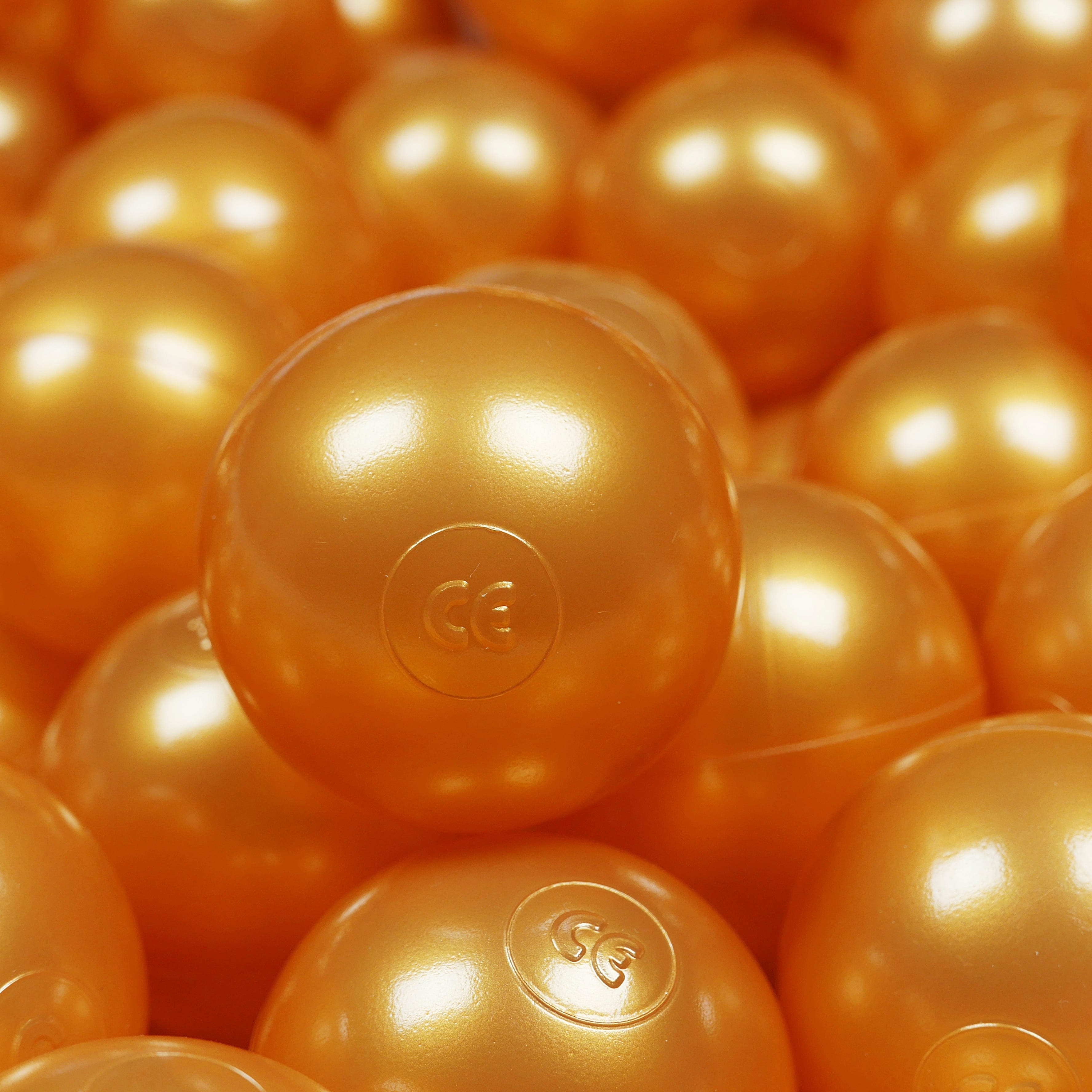 Balles de jeu ø7cm 150 pièces dore