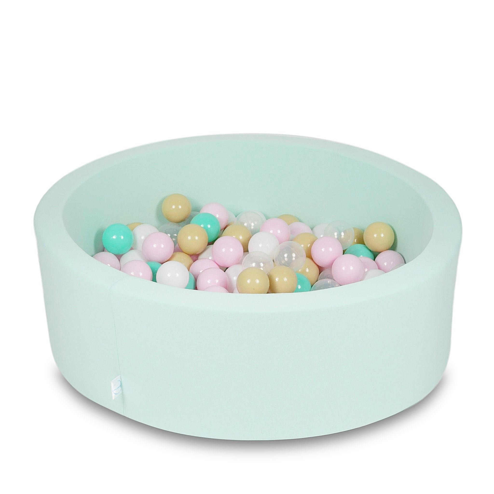 Piscine à balles en menthe 90x30 cm avec 200 balles