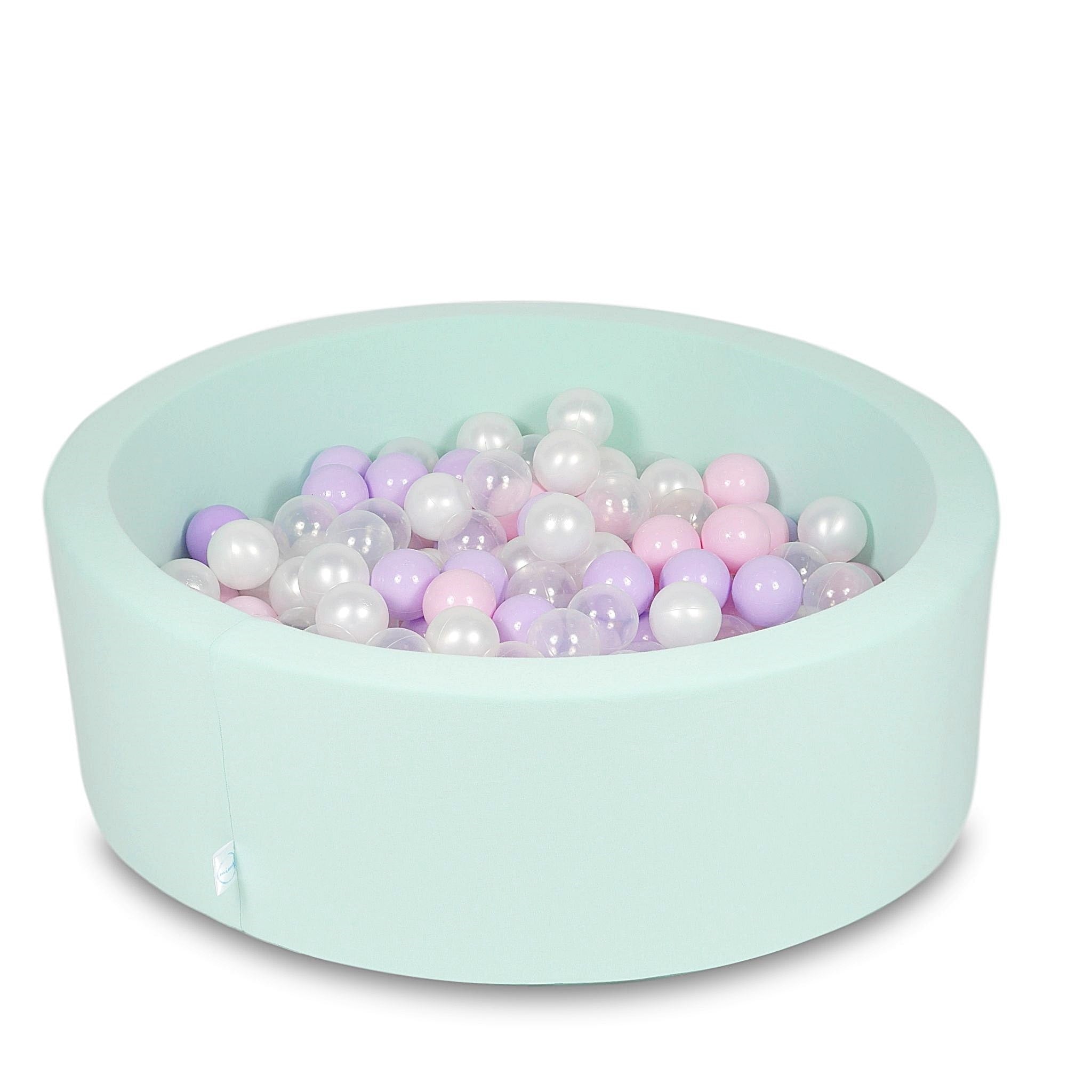 Piscine à balles en menthe 90x30 cm avec 200 balles