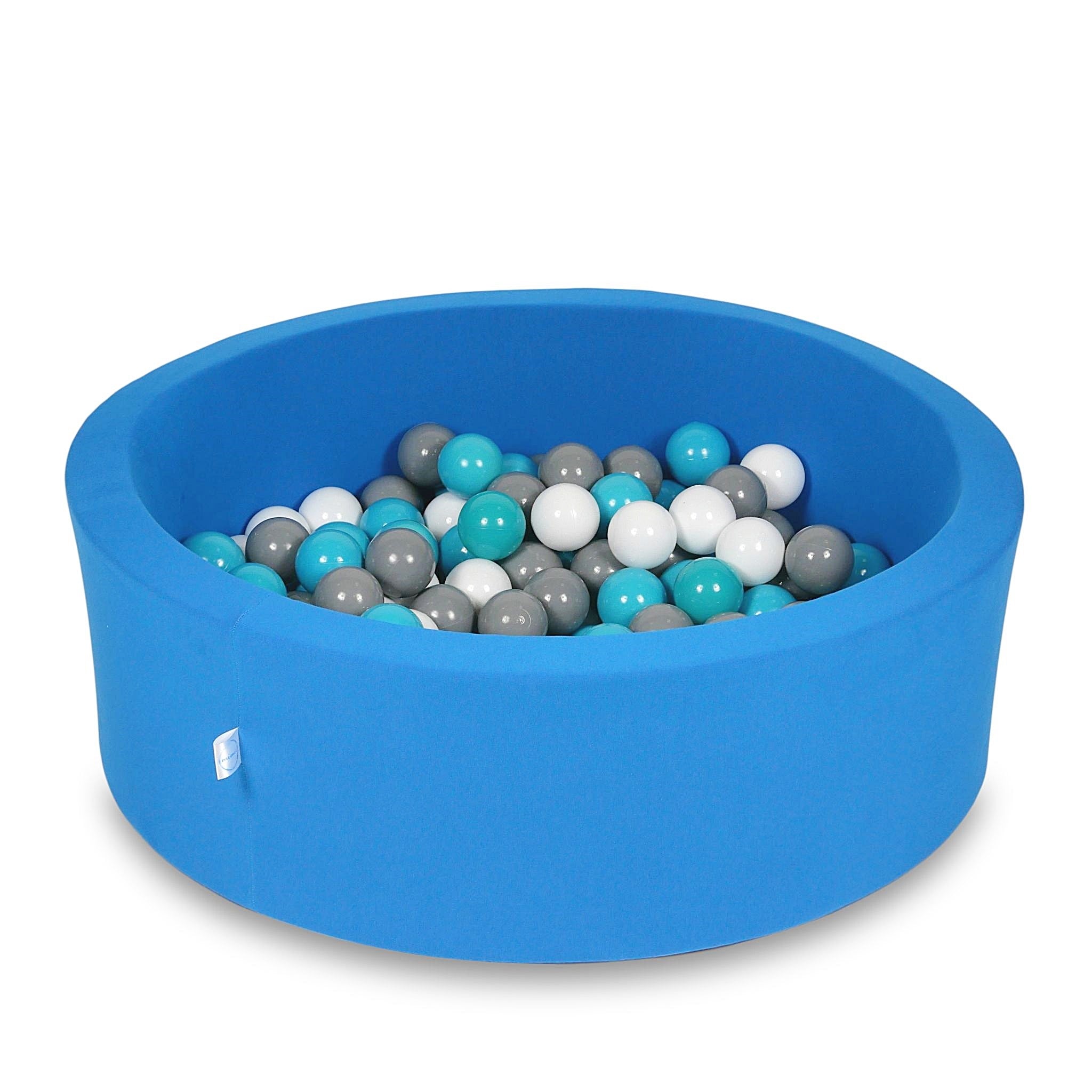 Piscine à balles en bleue 90x30 cm avec 200 balles