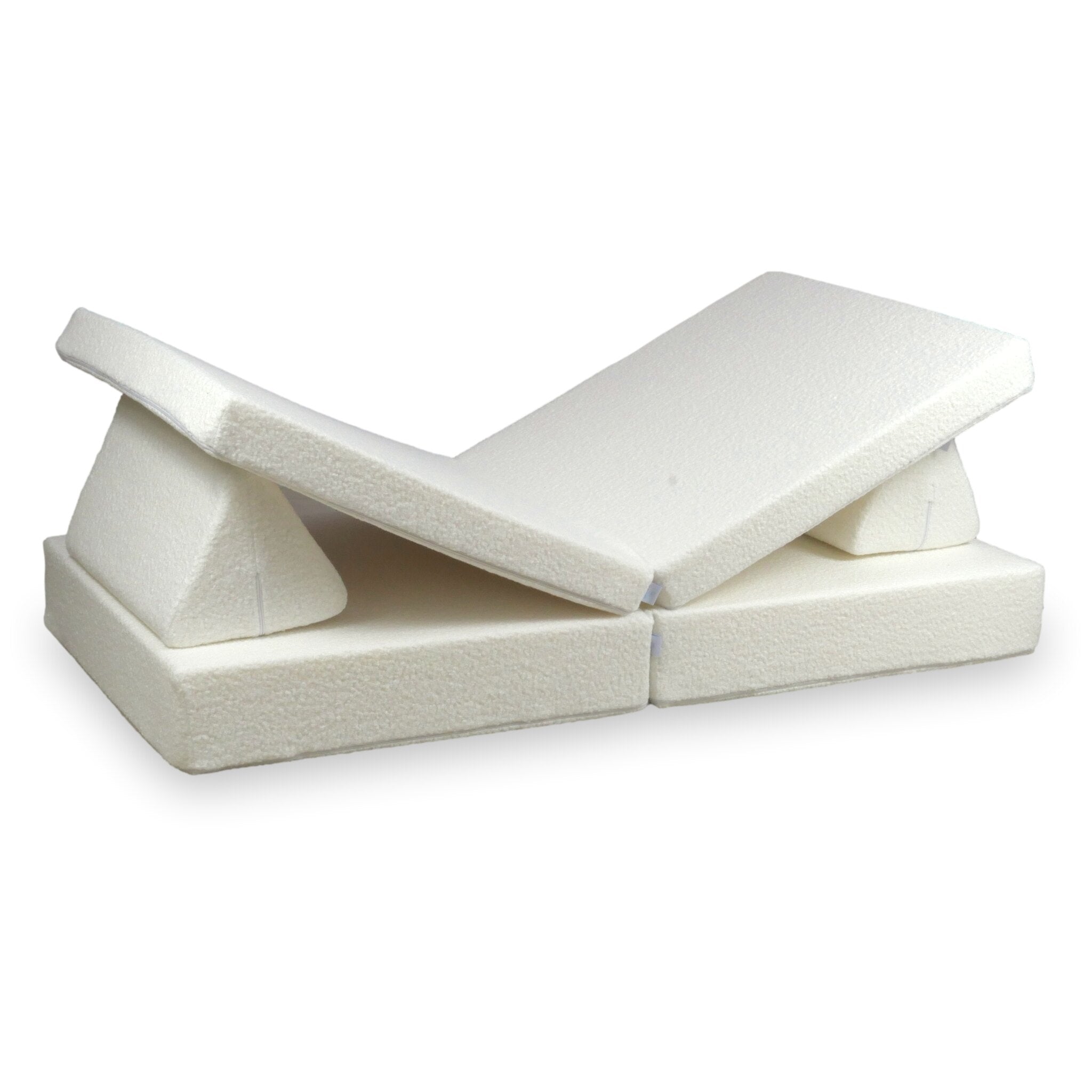 Canapé de jeu Montessori Standard Bouclé Blanc