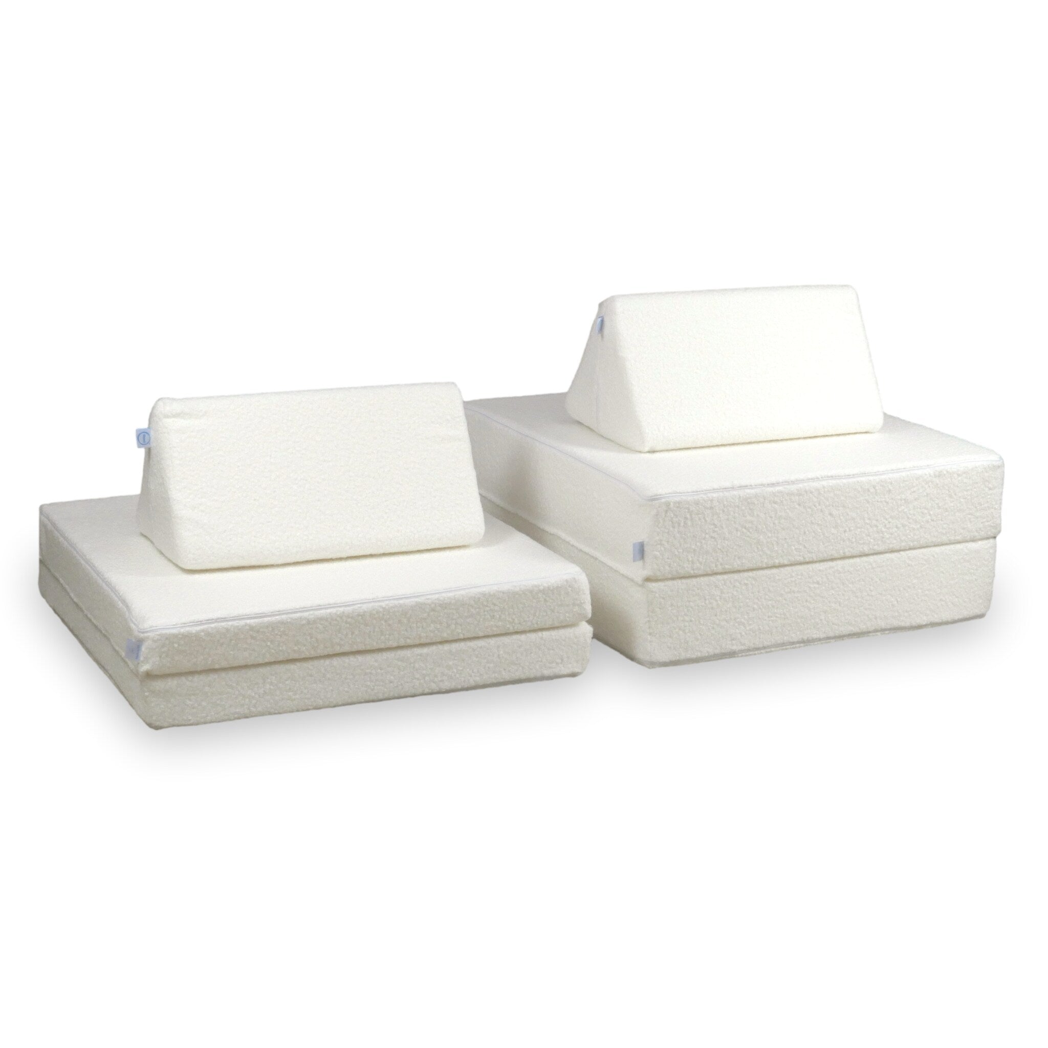 Canapé de jeu Montessori Standard Bouclé Blanc