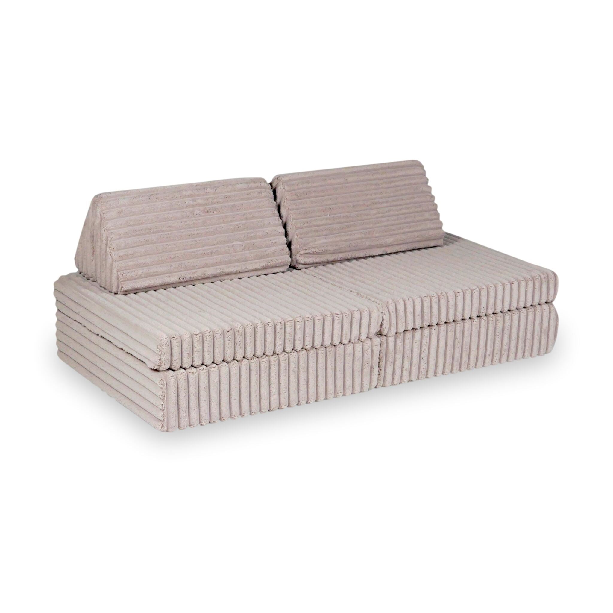 Canapé de jeu Montessori Mini Standarden Tissu gaufré