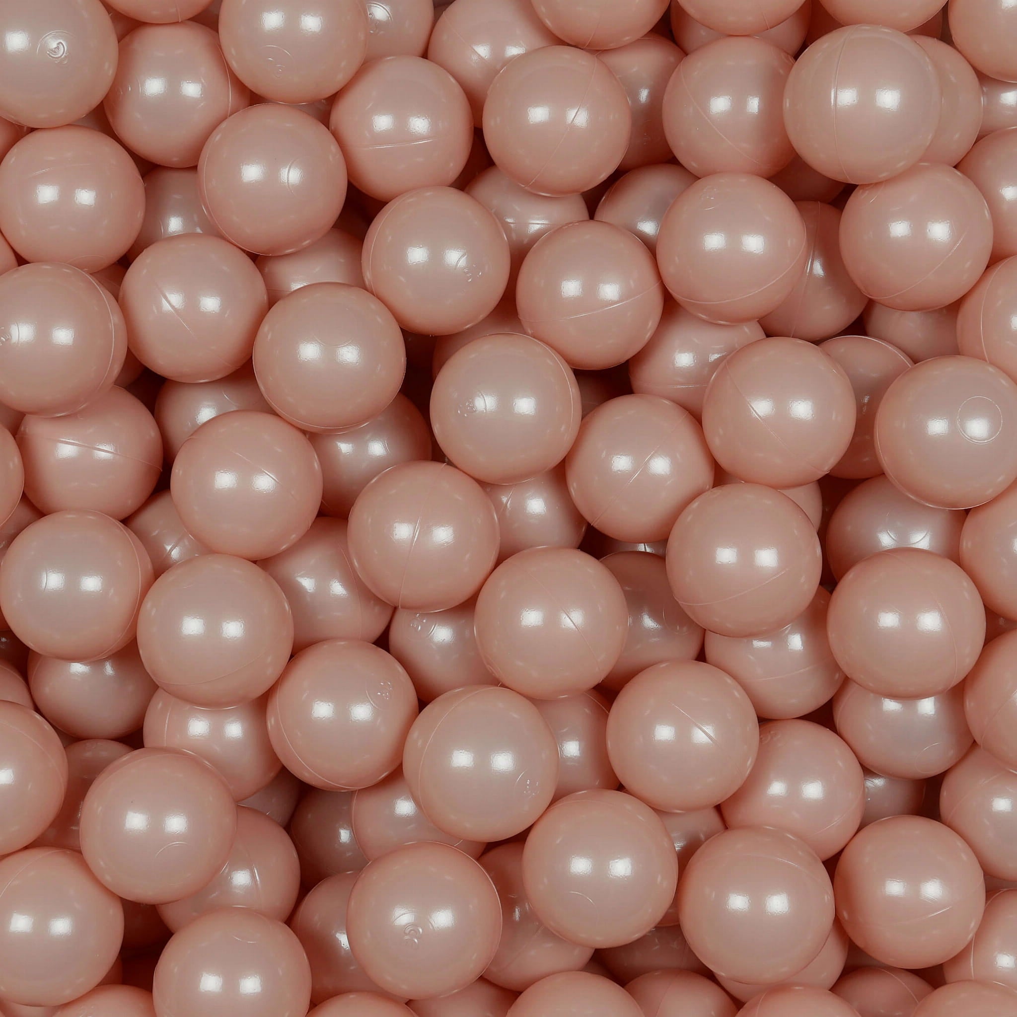 Balles de jeu ø7cm 50 pièces dore rose