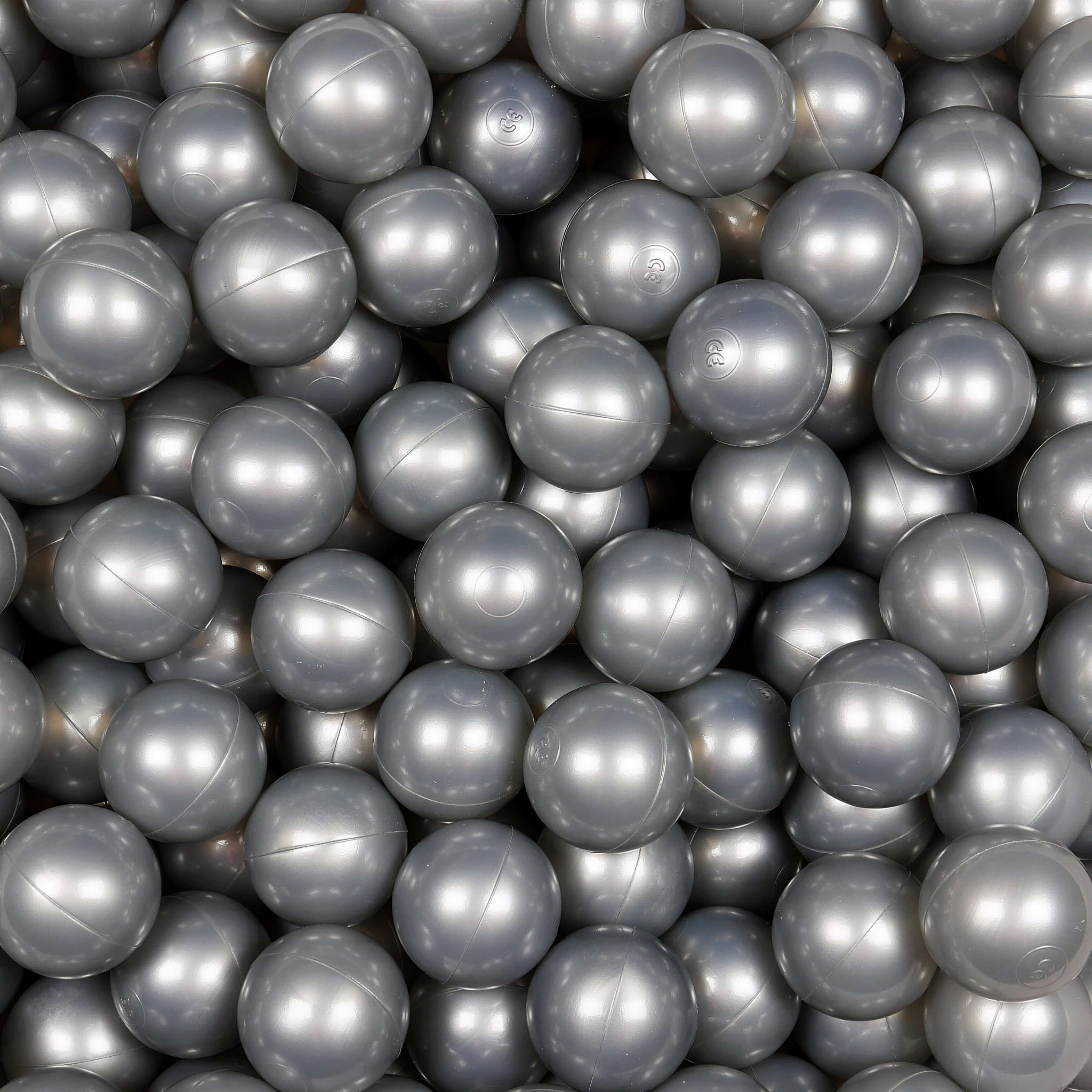 Balles de jeu ø7cm 150 pièces argent