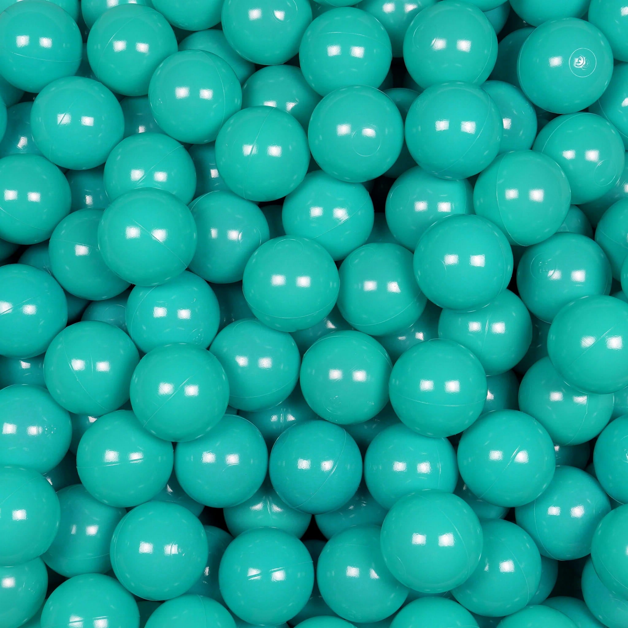 Balles de jeu ø7cm 400 pièces turquise